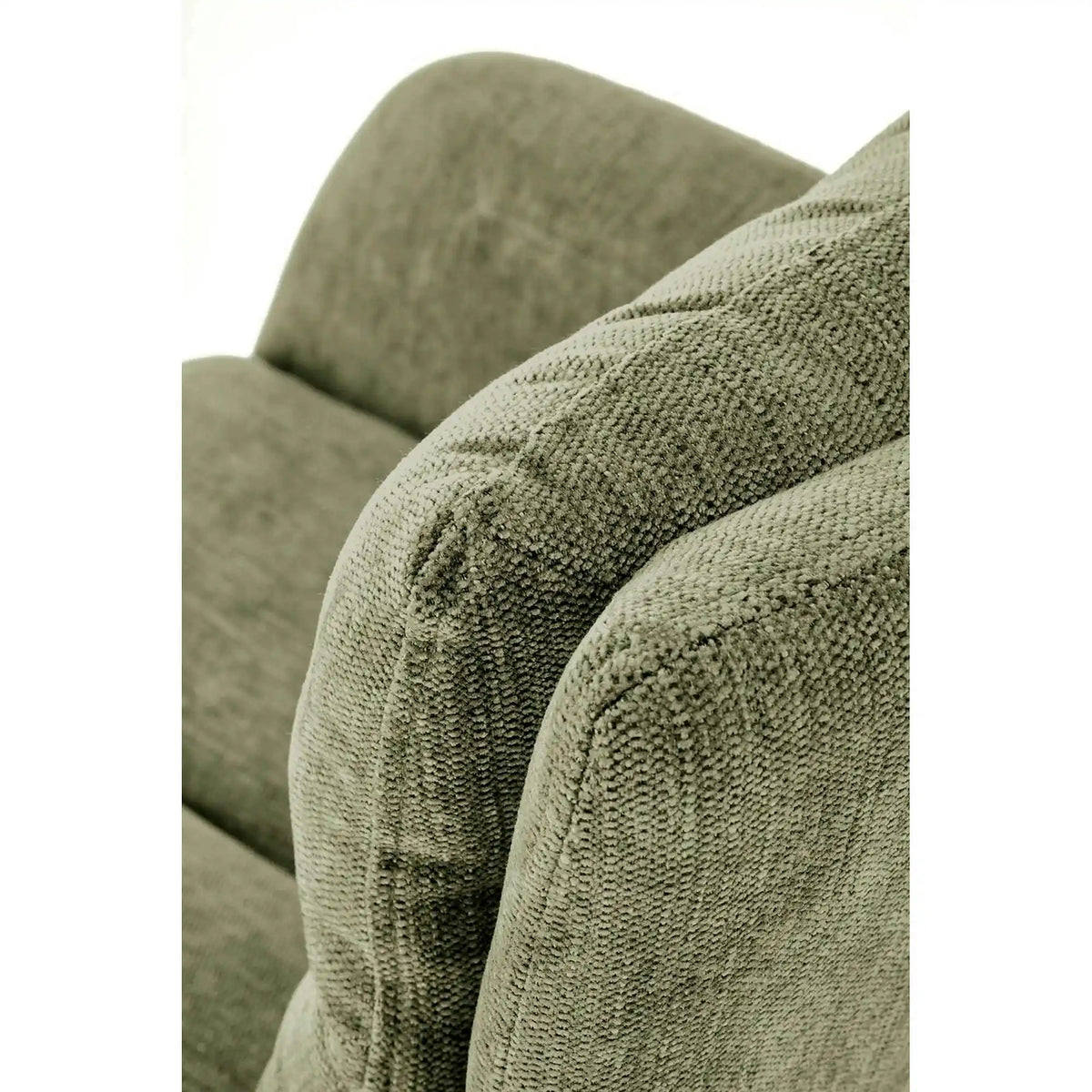 Scaun rotativ K495, verde/negru, stofa clasica/metal, 60x65x87 cm