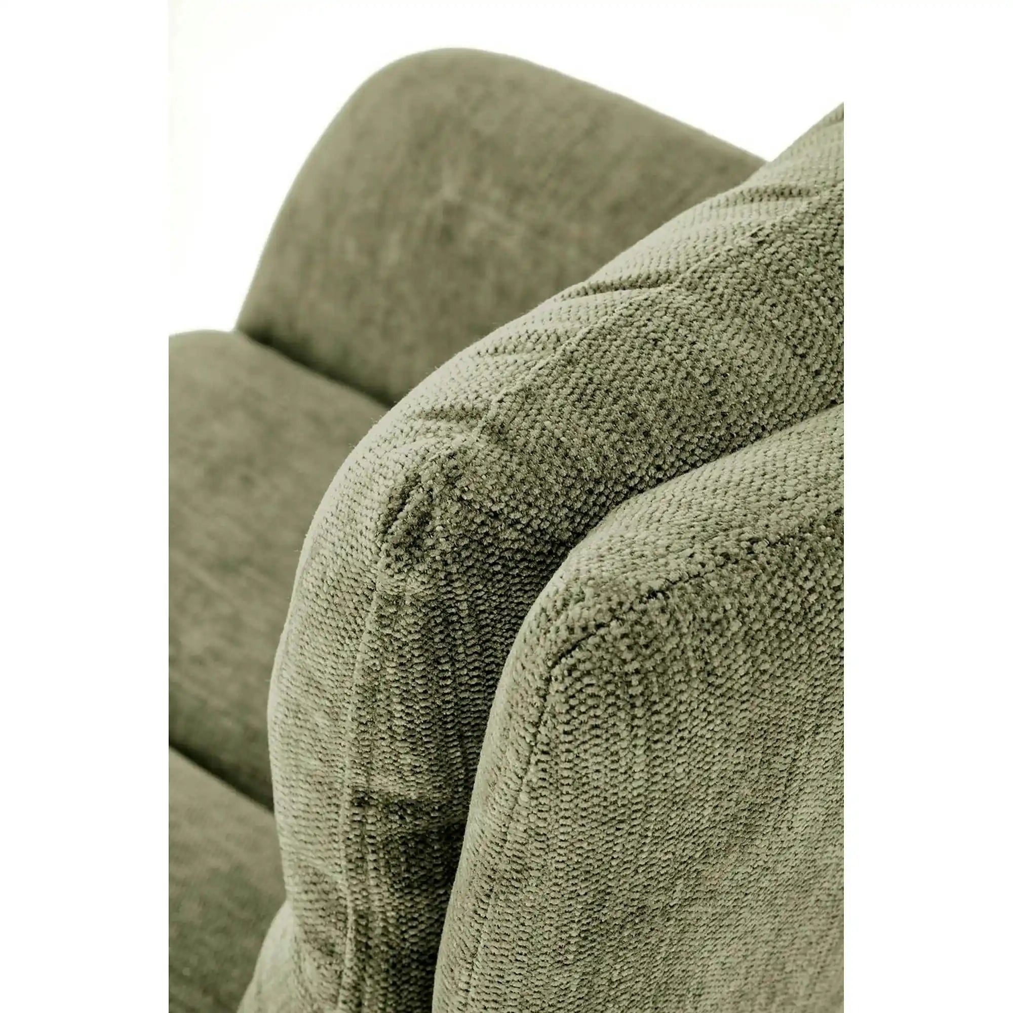 Scaun rotativ K495, verde/negru, stofa clasica/metal, 60x65x87 cm