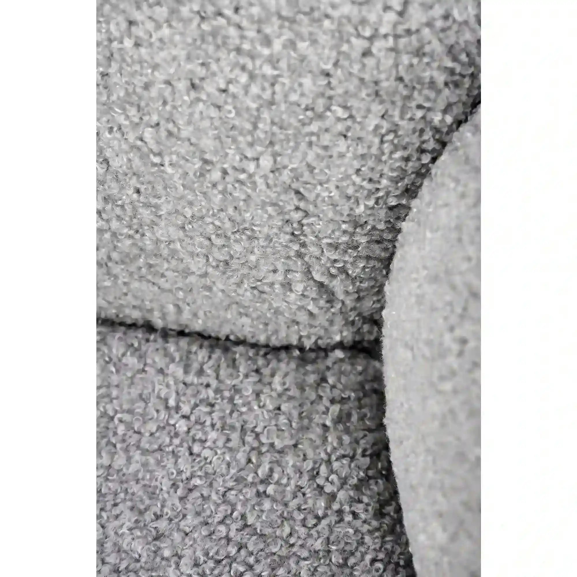 Scaun rotativ K498, gri, stofa/metal, 64x63x90 cm