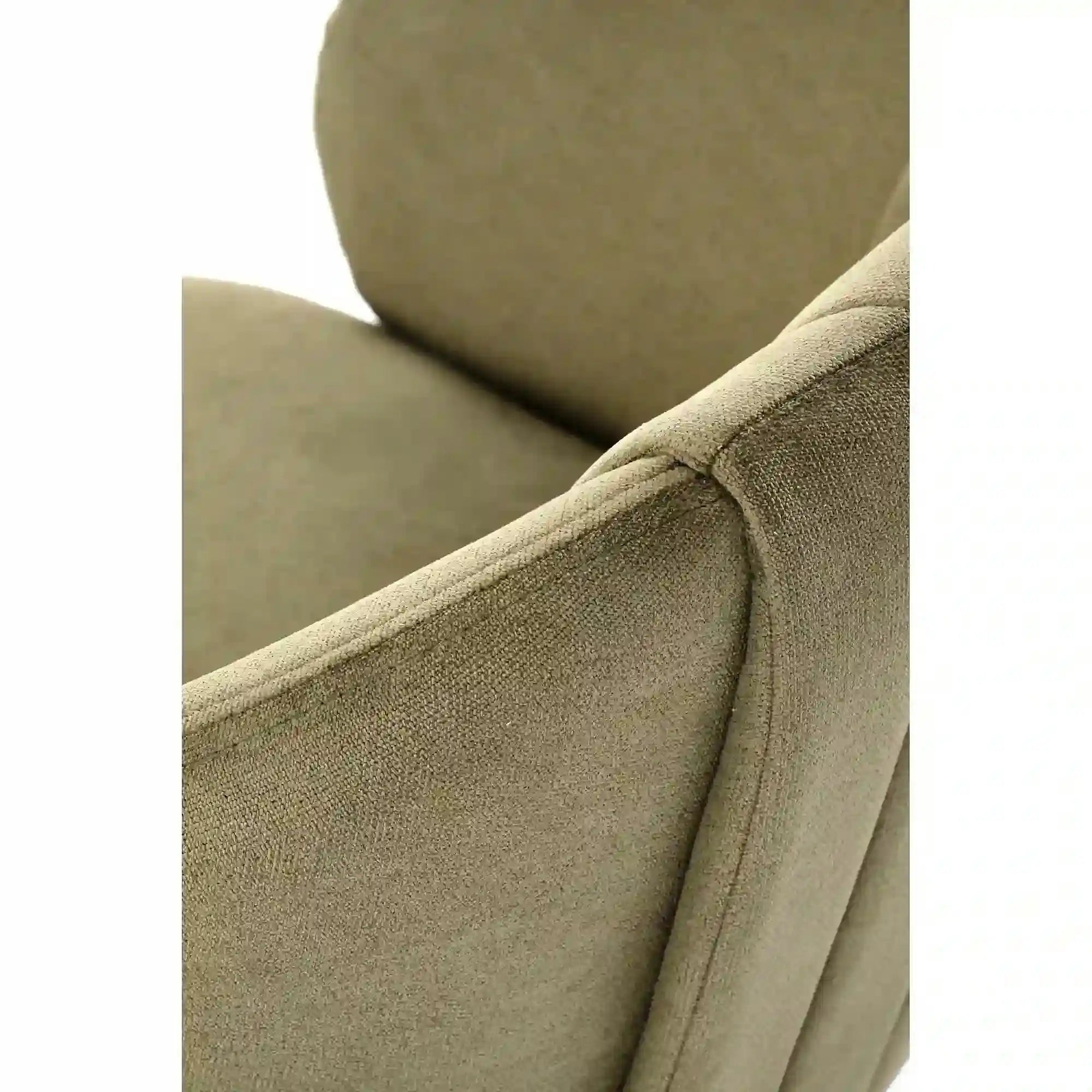 Scaun rotativ K533, verde/negru, stofa clasica/metal, 57x60x80 cm