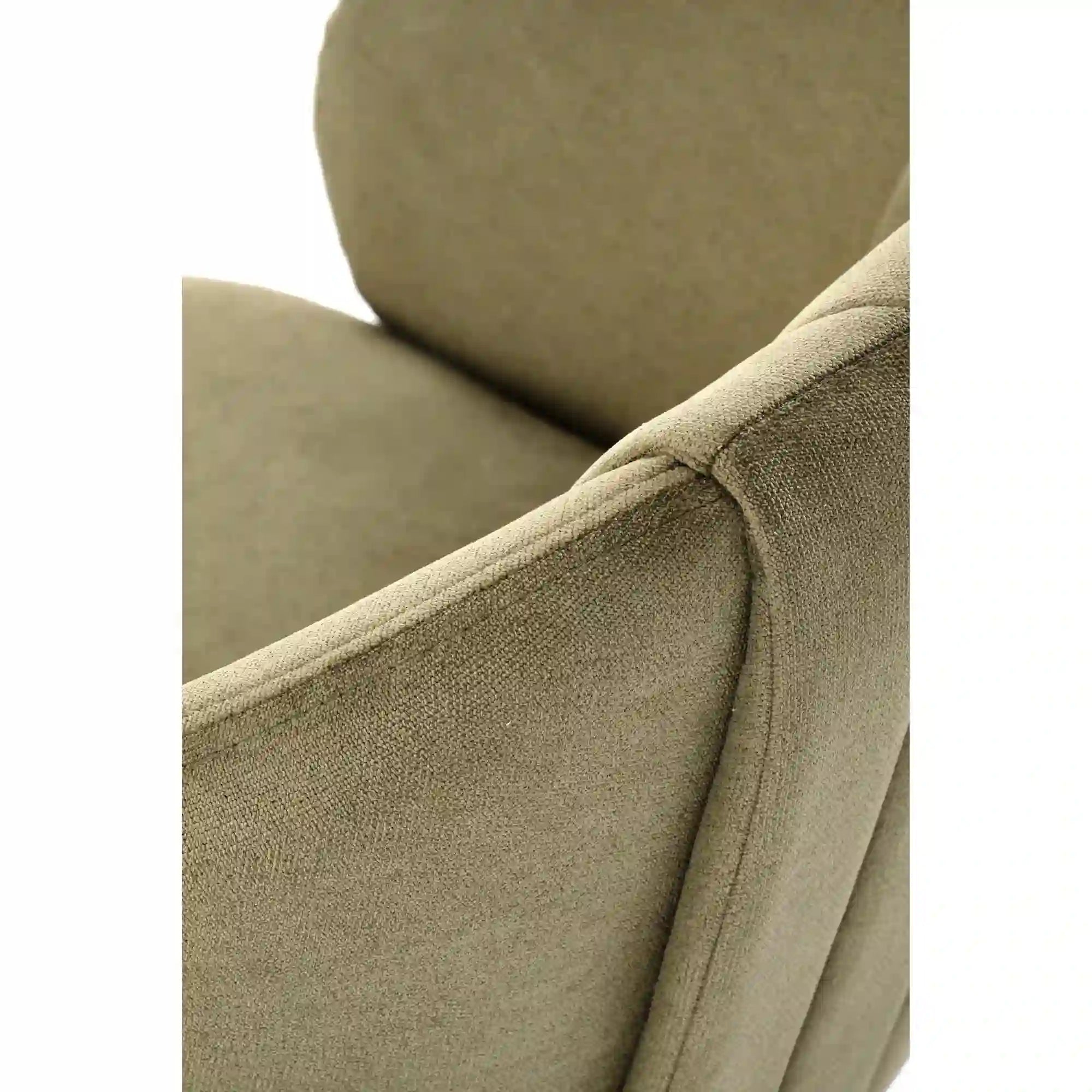 Scaun rotativ K533, verde/negru, stofa clasica/metal, 57x60x80 cm