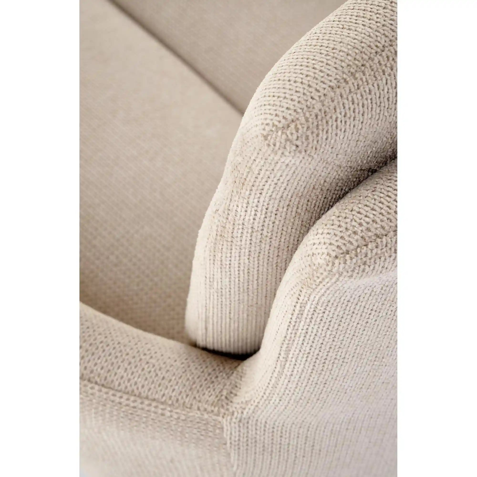 Scaun rotativ K536, bej/negru, stofa clasica/metal, 62x68x85 cm