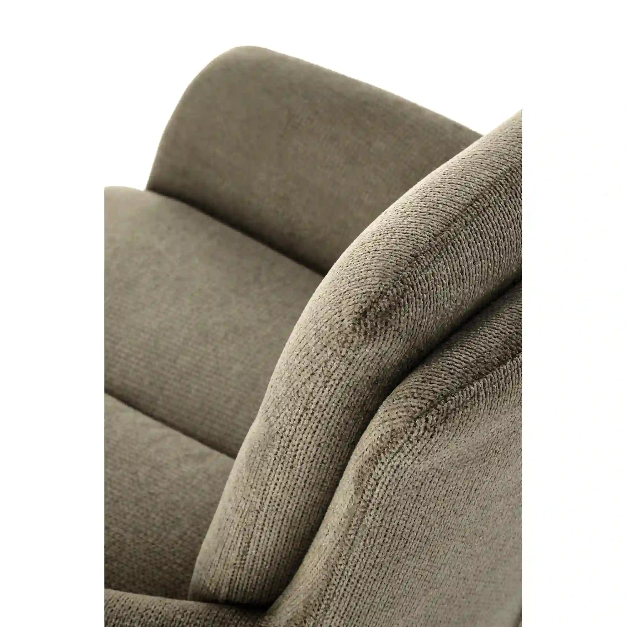 Scaun rotativ K536, verde/negru, stofa clasica/metal, 62x68x85 cm