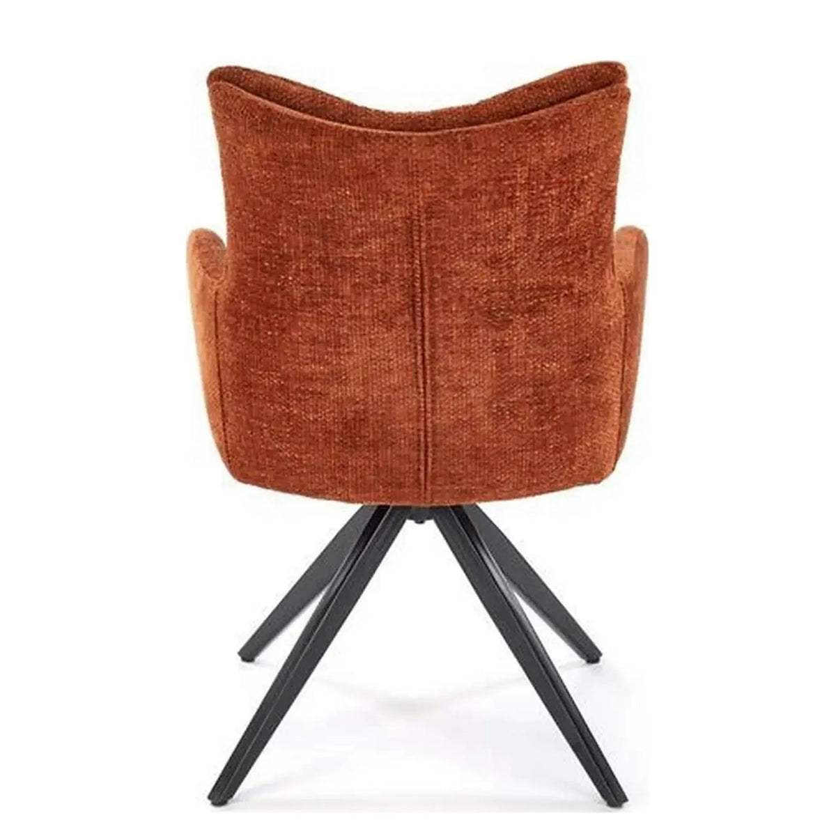 Scaun rotativ K540, scortisoara/negru, stofa clasica/metal, 60x63x89 cm