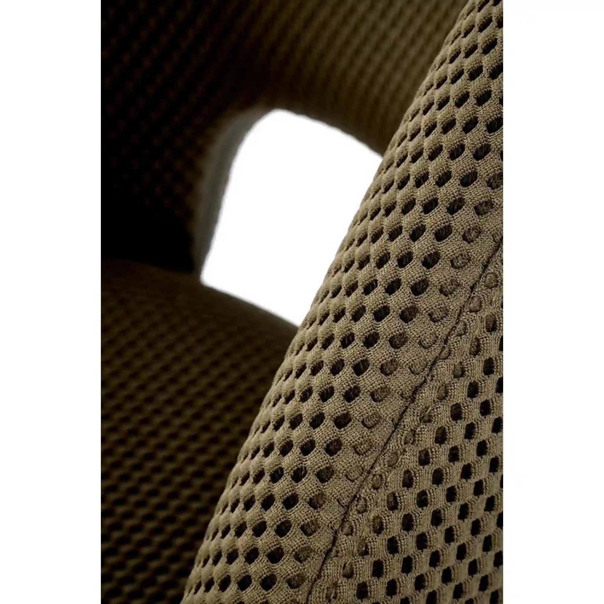 Scaun rotativ K546, verde/negru, panza/metal, 52x60x79 cm