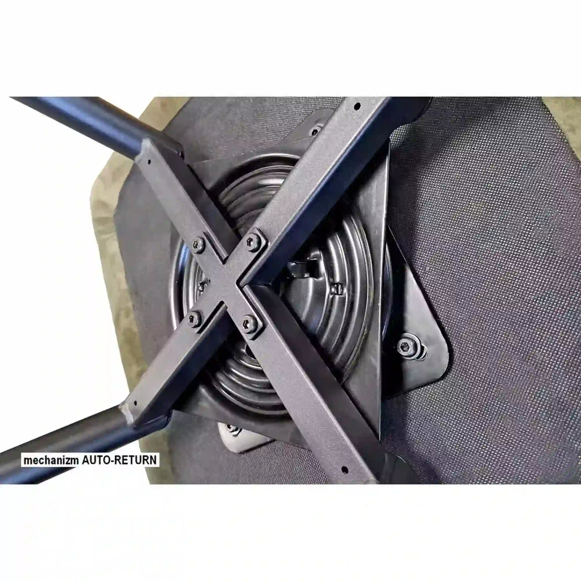 Scaun SERVIO, bej - Brego 34, stofa clasica/metal, 55x45x88 cm