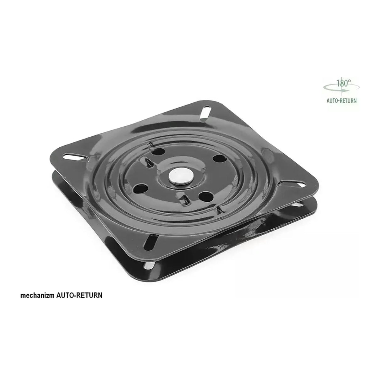 Scaun SERVIO, negru - Bluvel 19, stofa catifelata/metal, 55x58x88 cm