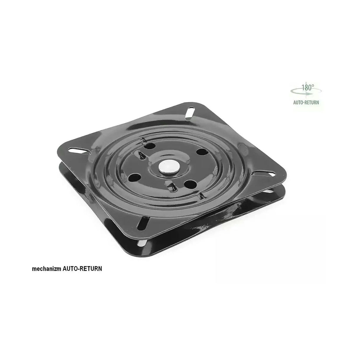 Scaun SERVIO, negru - Bluvel 19, stofa catifelata/metal, 55x58x88 cm