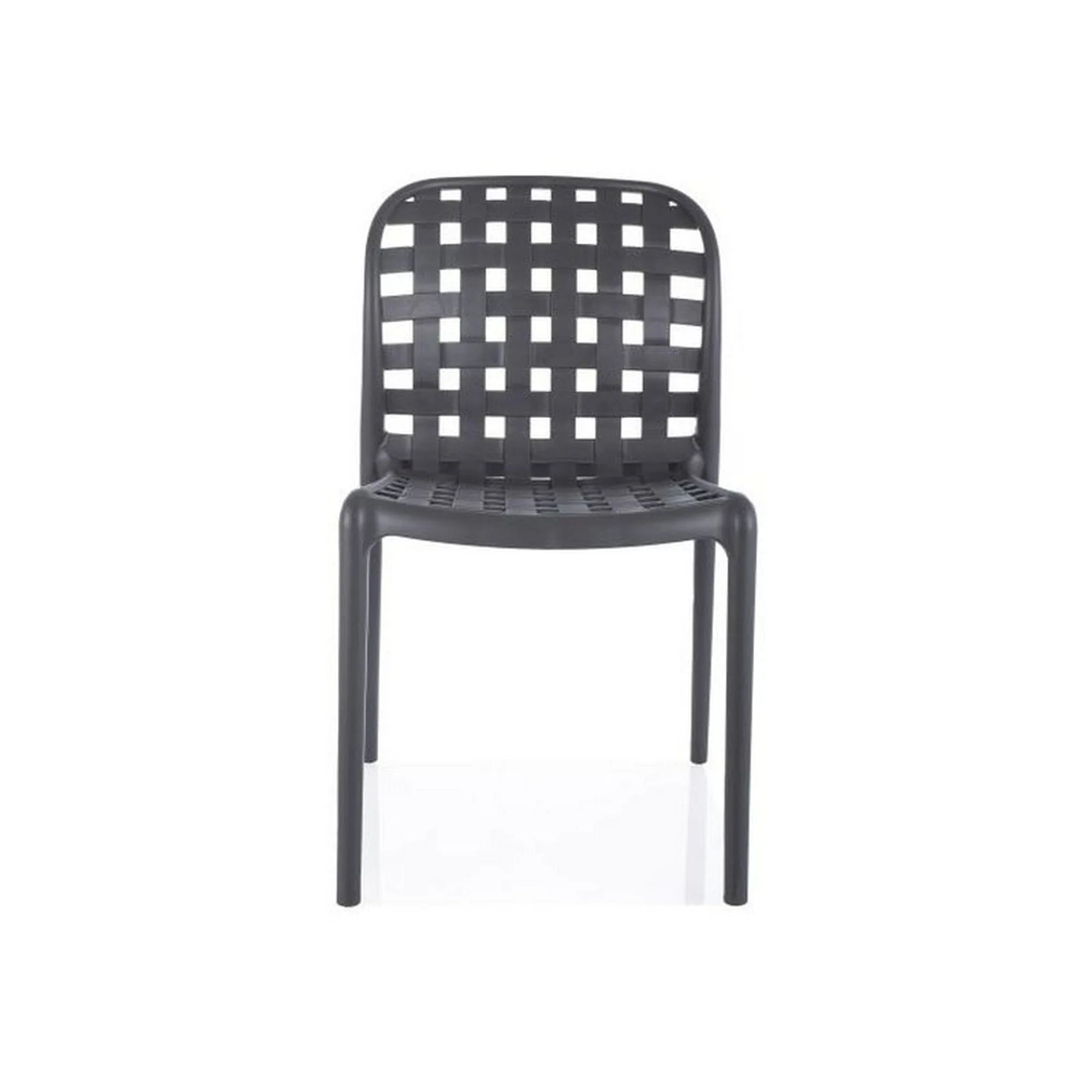 Scaun STRIP, gri, polipropilena, 46x42x83 cm