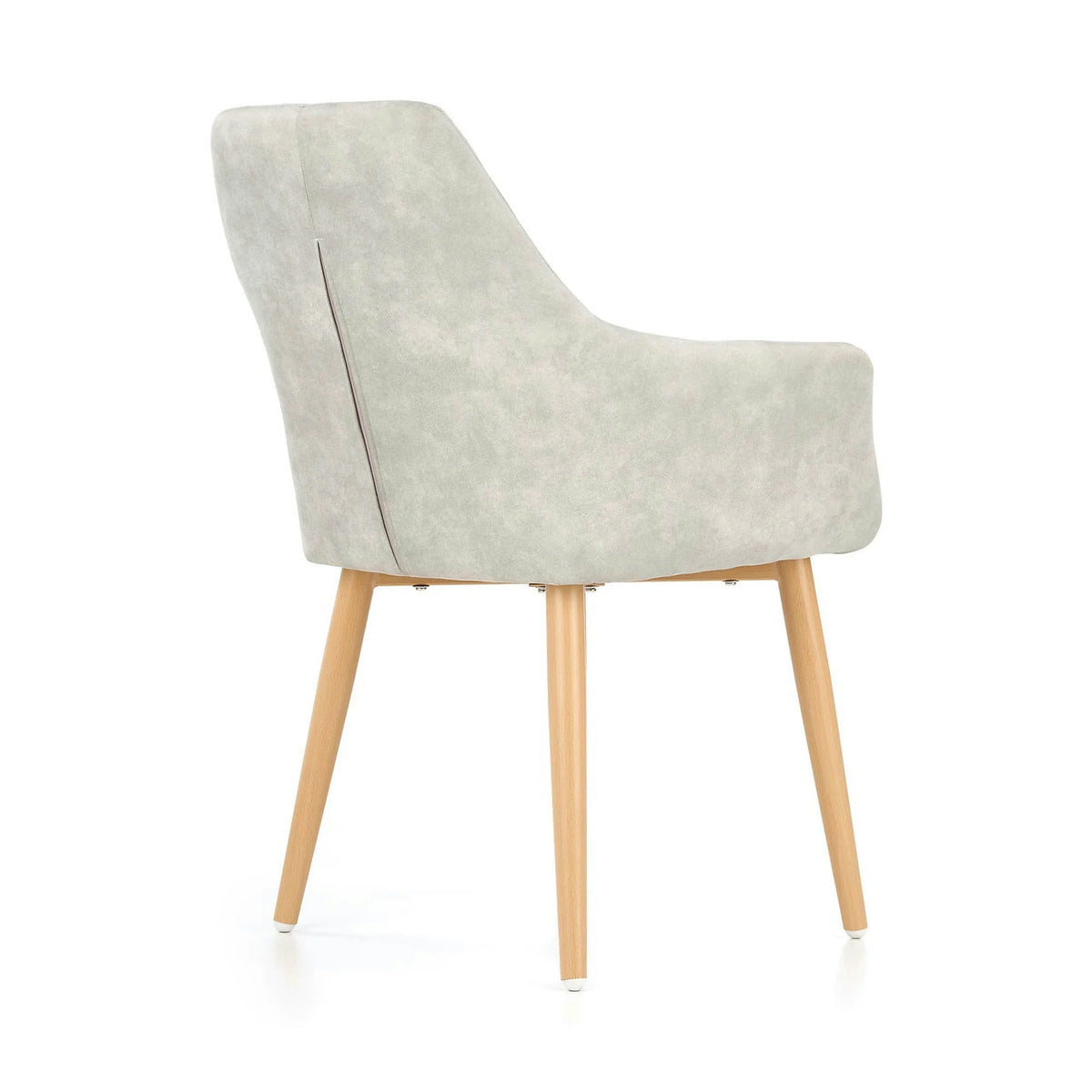 Scaun sufragerie K287, gri/stejar, 58x61x50 cm