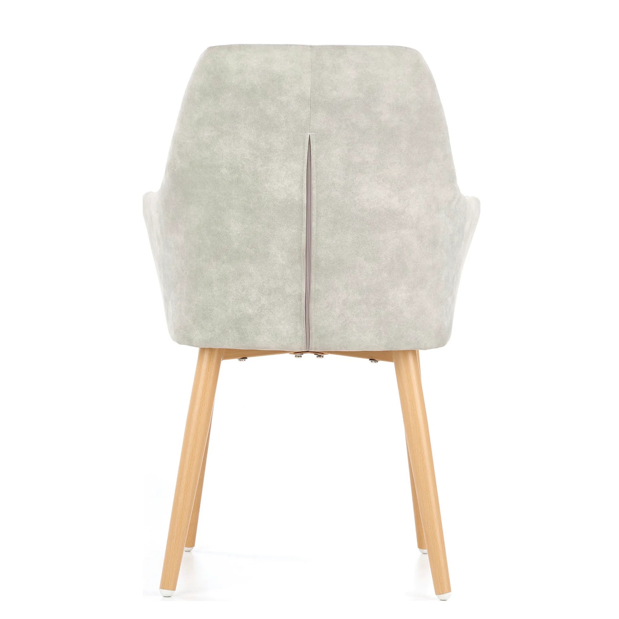 Scaun sufragerie K287, gri/stejar, 58x61x50 cm