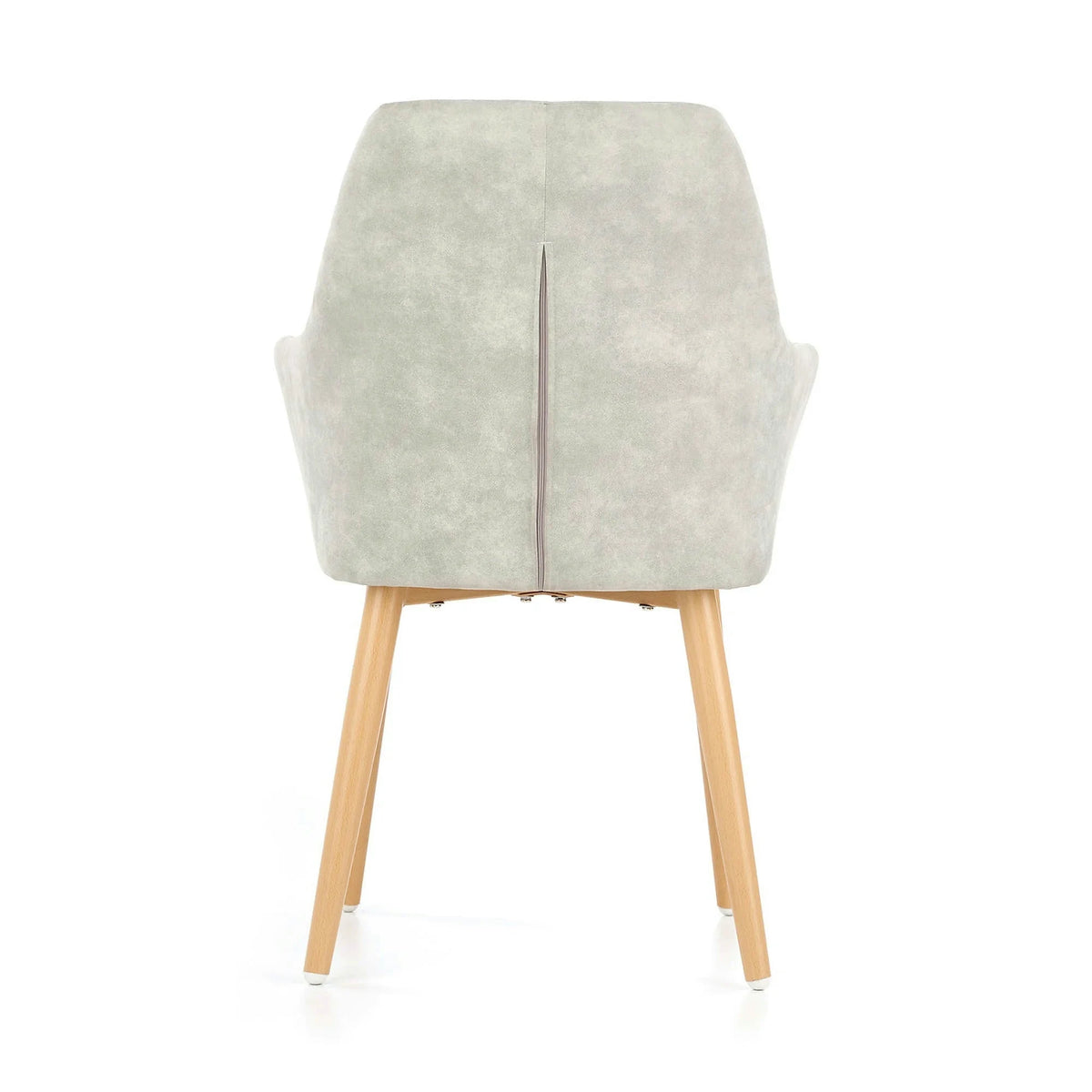 Scaun sufragerie K287, gri/stejar, 58x61x50 cm