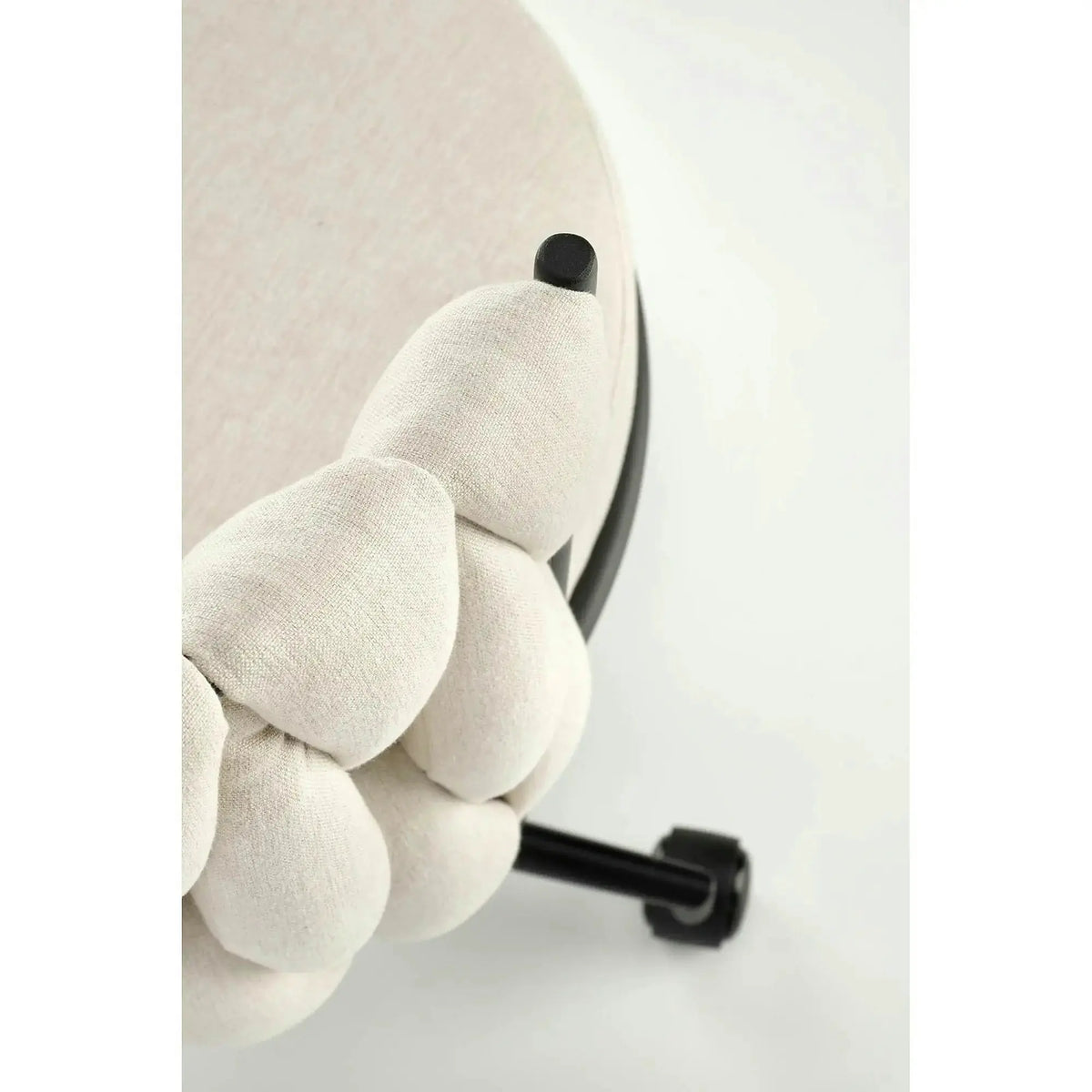 Scaun TALON, bej deschis, stofa, 55x60x75 cm