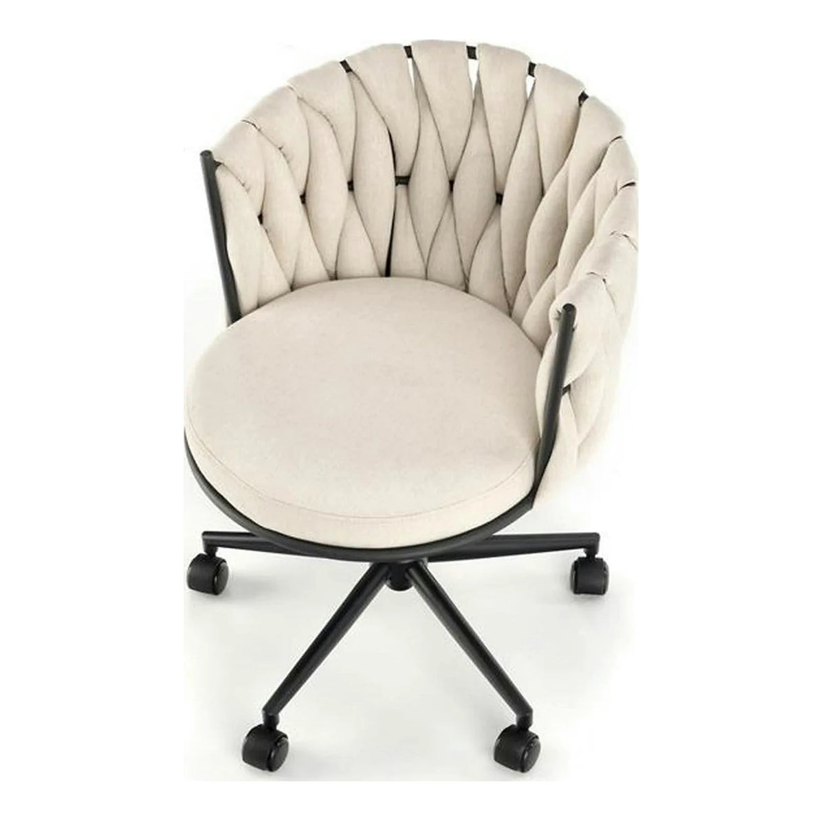 Scaun TALON, bej deschis, stofa, 55x60x75 cm