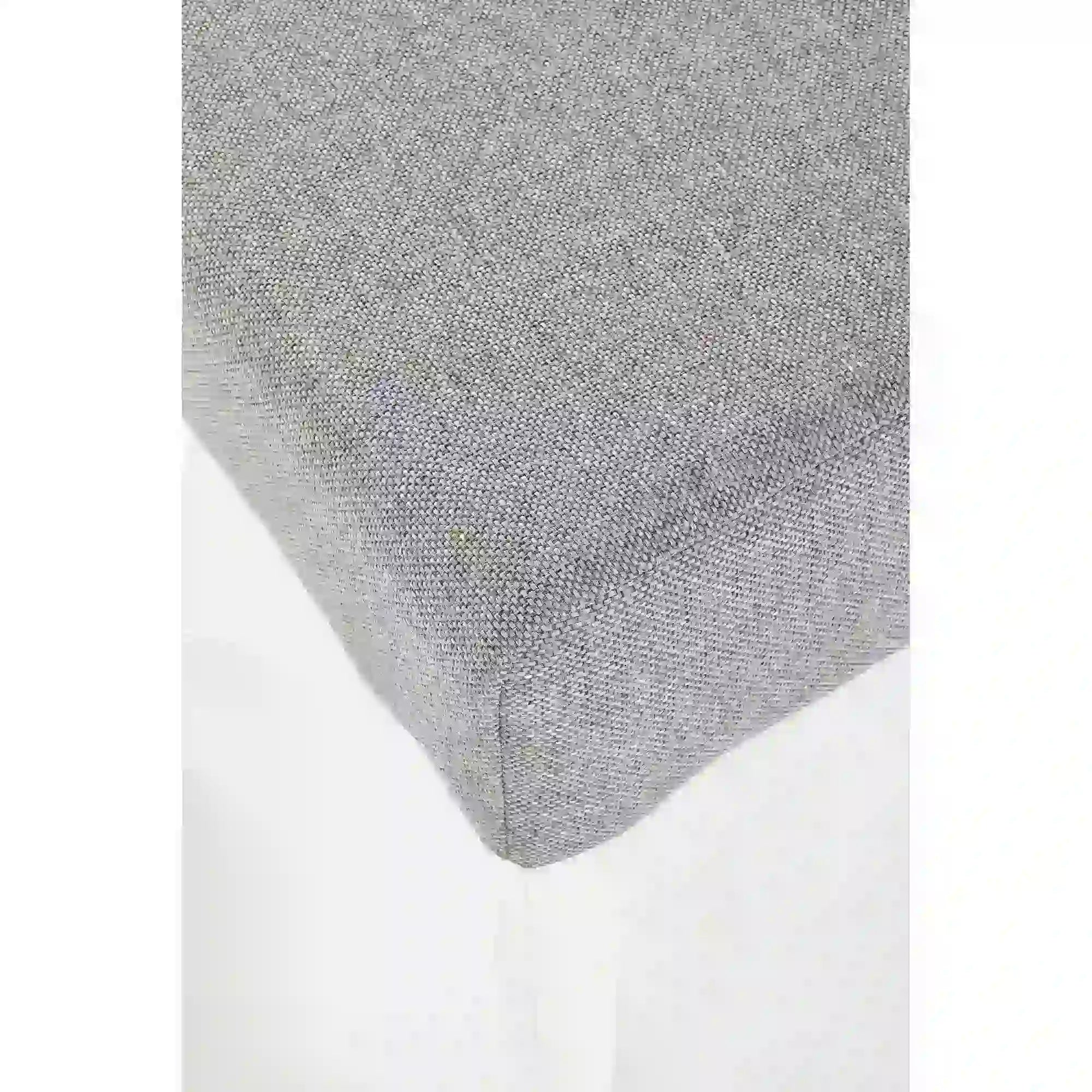 Scaun tapitat Clarion, gri/ab, stofa clasica/lemn de fag, 42X58X97 CM