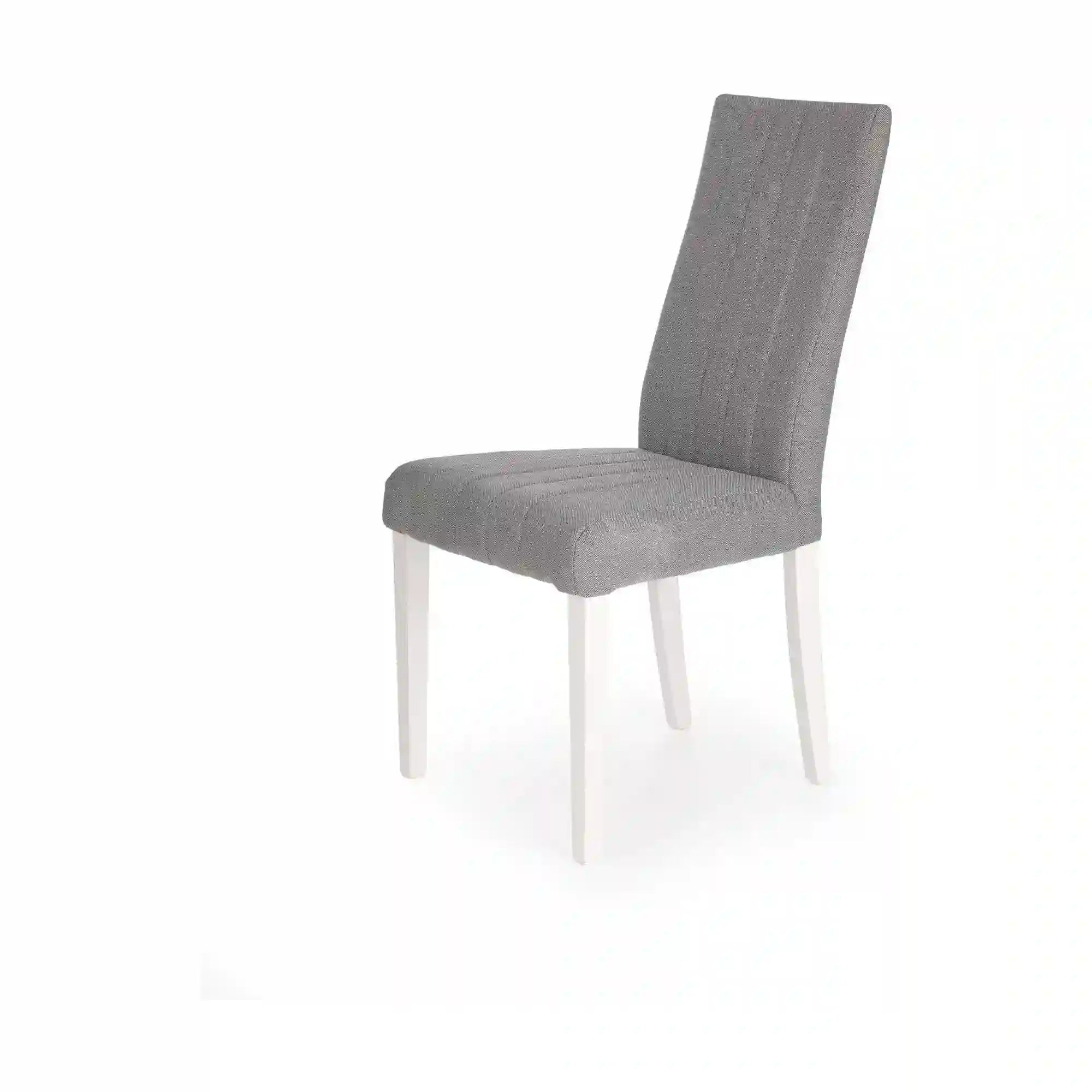 Scaun tapitat cu stofa gri Diego, 47X59X99 CM