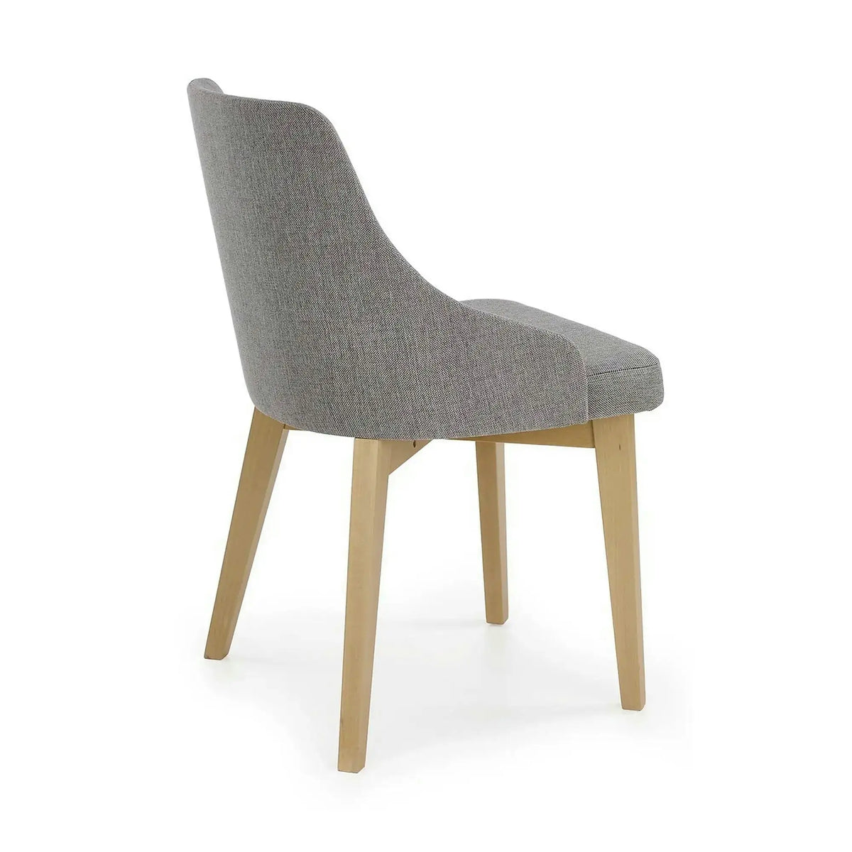 Scaun tapitat cu stofa gri Toledo, 55X51X82 CM