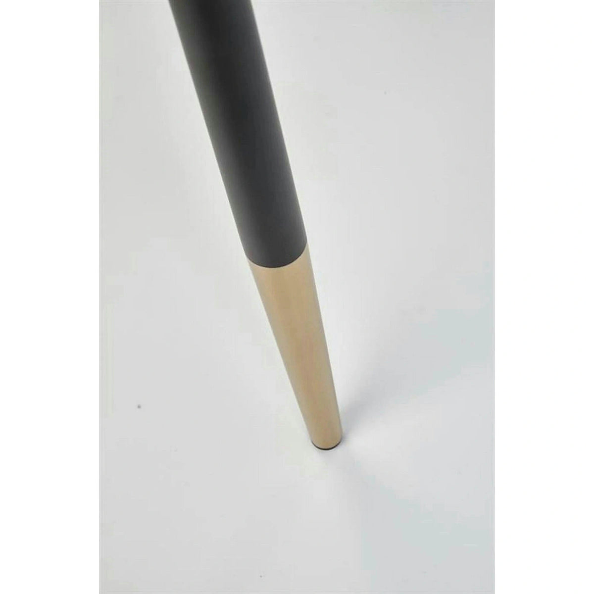 Scaun tapitat K379, rosu/negru, stofa catifelata/metal, 45x48x88 cm