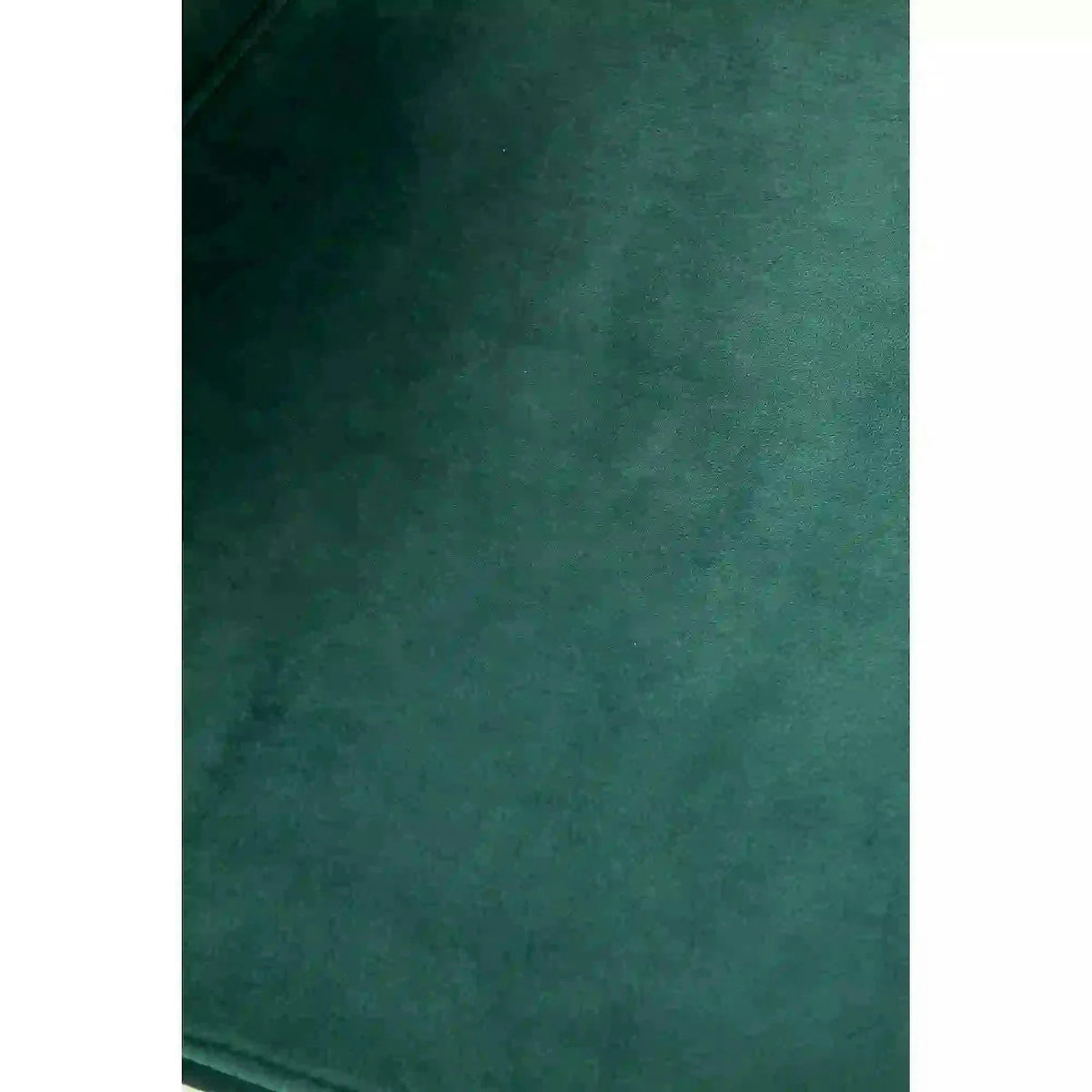Scaun tapitat K379, verde/negru, stofa catifelata/metal, 45x48x88 cm