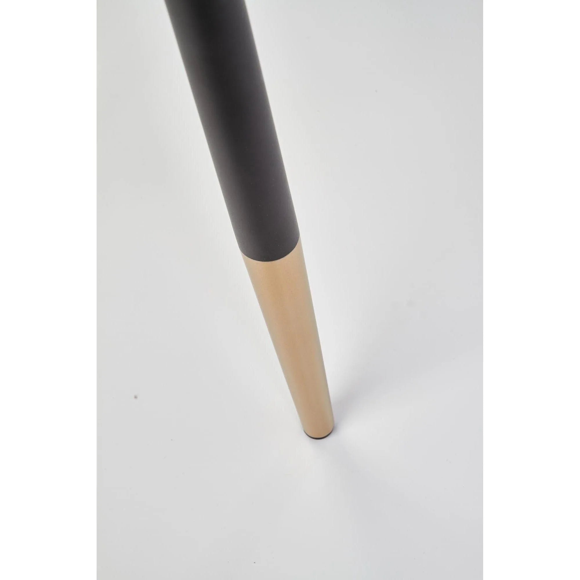 Scaun tapitat K379, verde/negru, stofa catifelata/metal, 45x48x88 cm