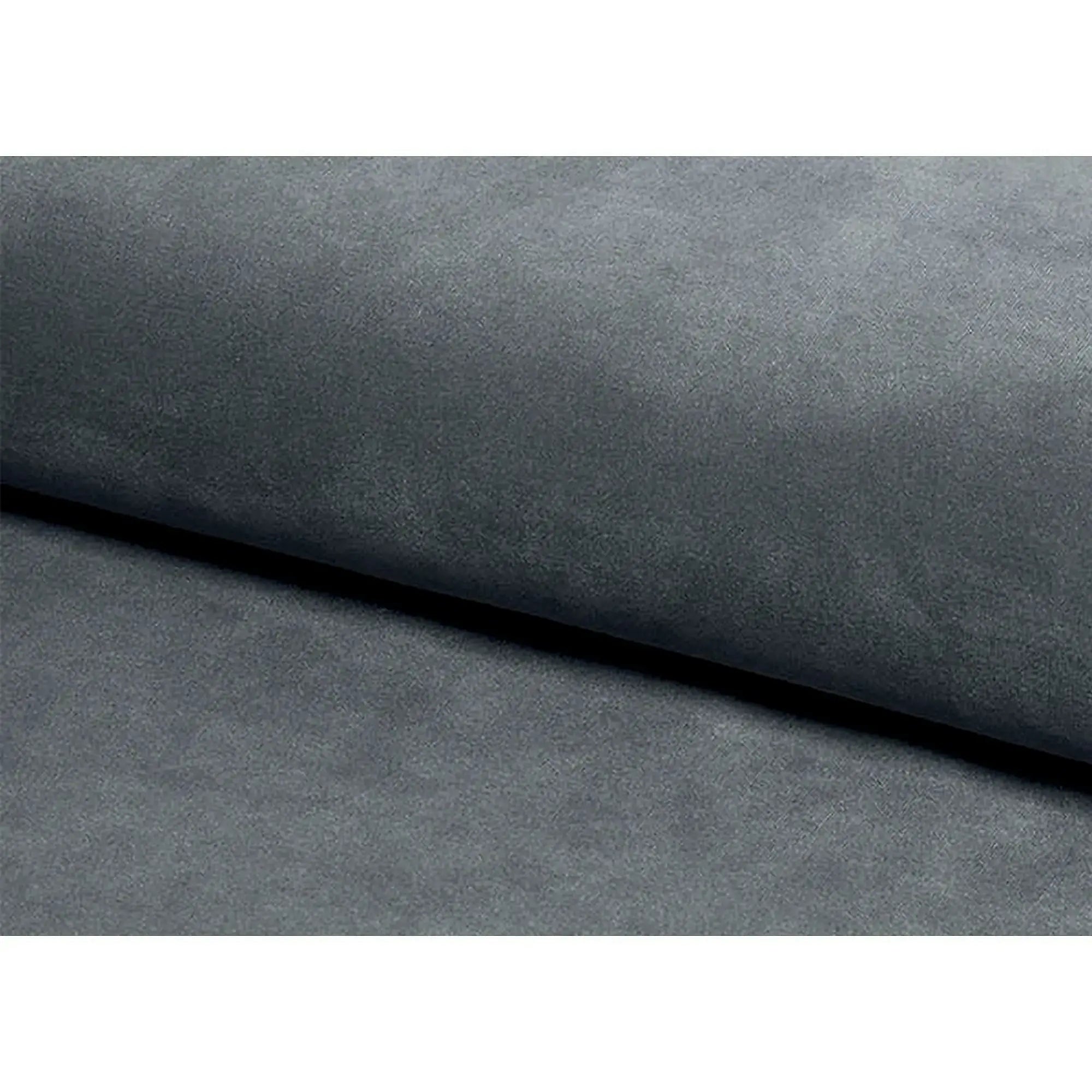 Scaun tapitat modern CHERRY, gri/negru, stofa catifelata/metal, 58x57x87 cm