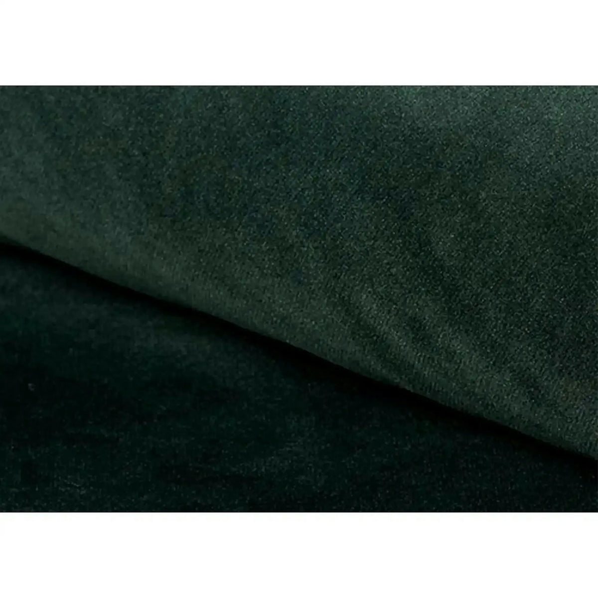 Scaun tapitat PIANO B, verde/negru, stofa catifelata/metal, 47x44x93 cm