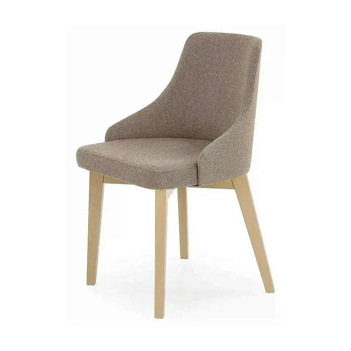 Scaun tapitat stofa bej Toledo, 55X51X82 CM