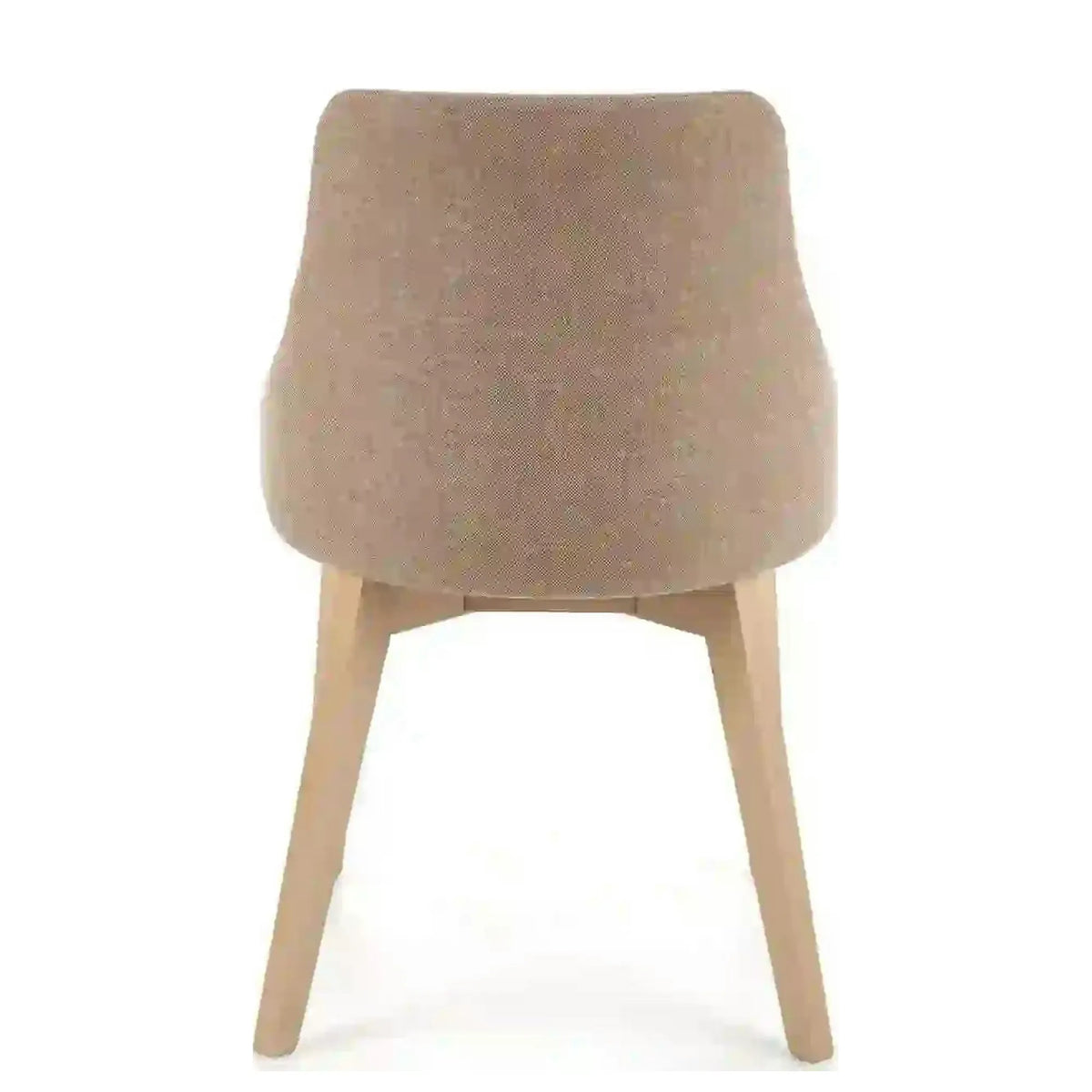 Scaun tapitat stofa bej Toledo, 55X51X82 CM