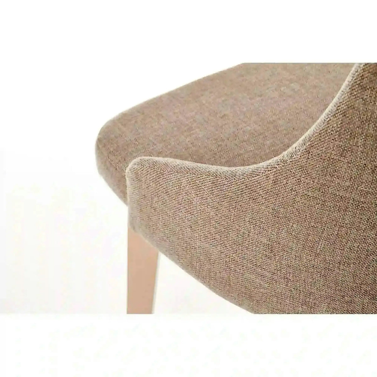 Scaun tapitat stofa bej Toledo, 55X51X82 CM