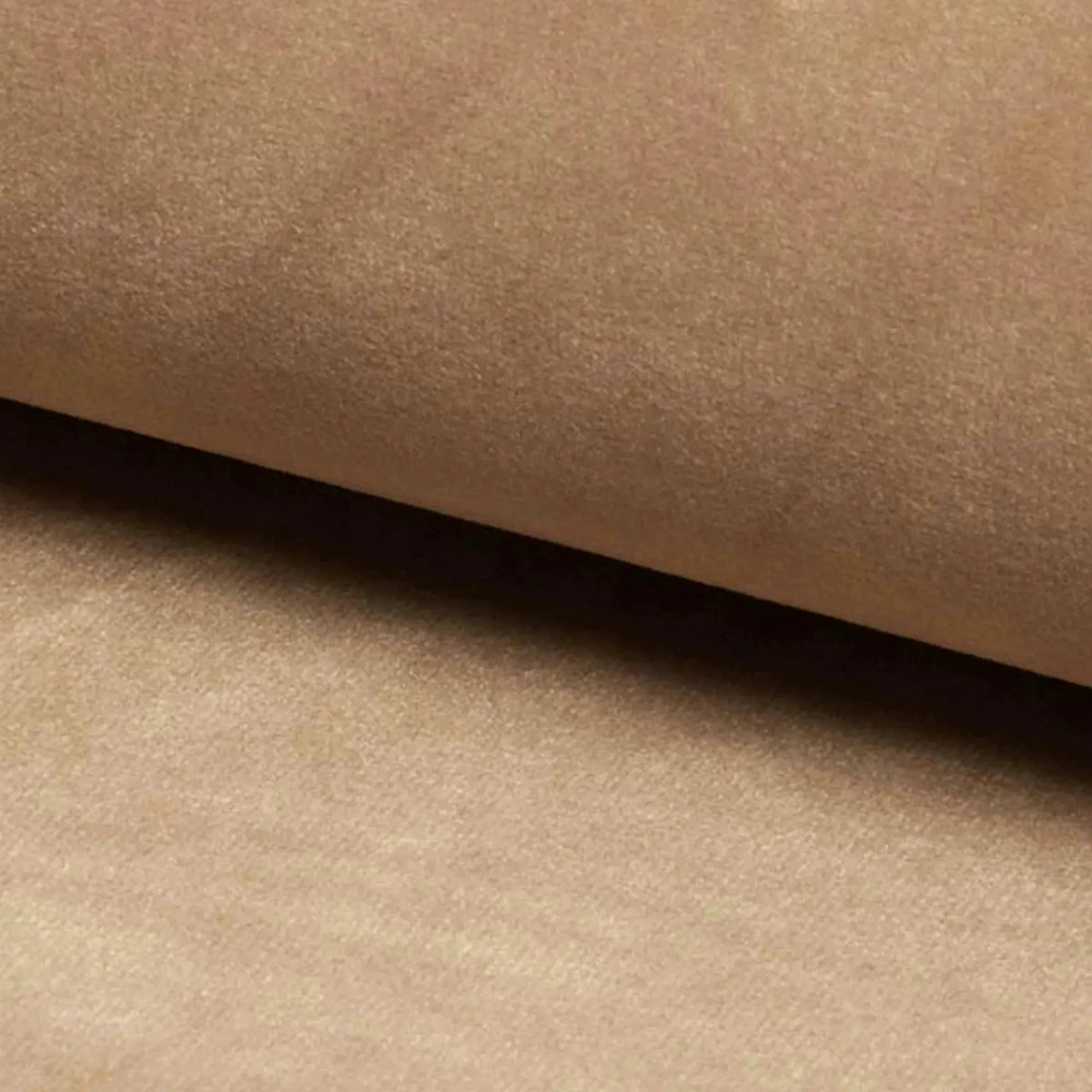 Scaun tapitat stofa CHIC, bej/auriu, 50x58x88 cm