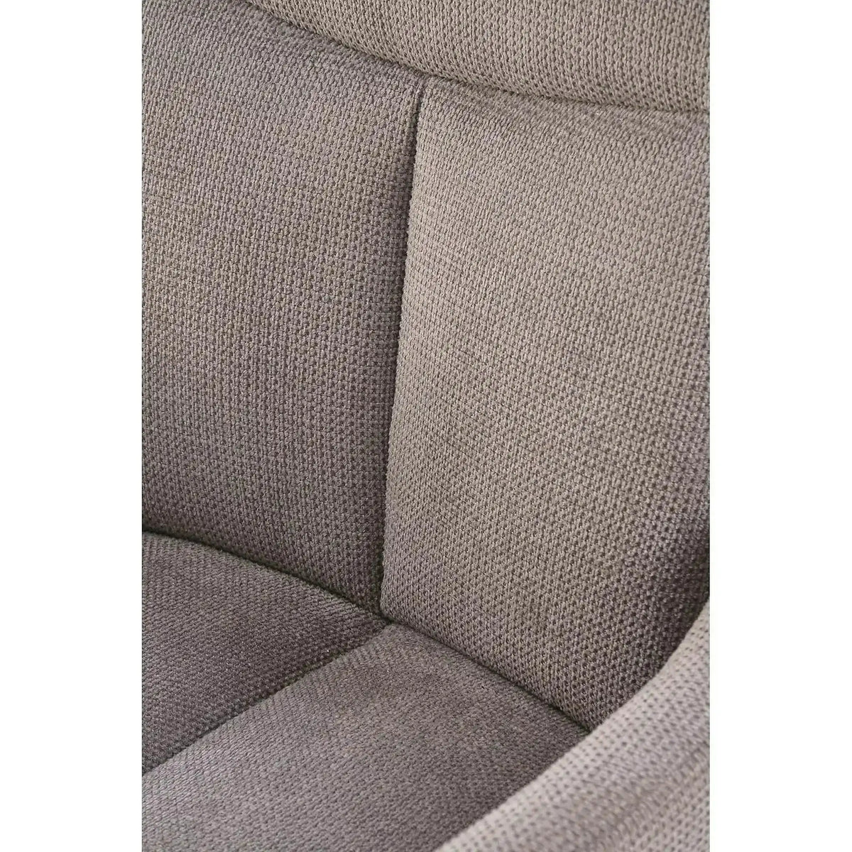 Scaun tapitat stofa clasica K536, gri/negru, 62x68x85 cm