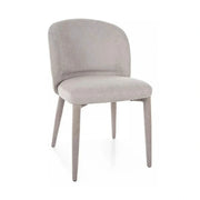 Scaun TINO, gri deschis - Wind 84, stofa clasica, 50x57x81 cm