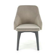 Scaun TOLEDO 2, gri/gri antracit, stofa catifelata/lemn, 57x56x86 cm