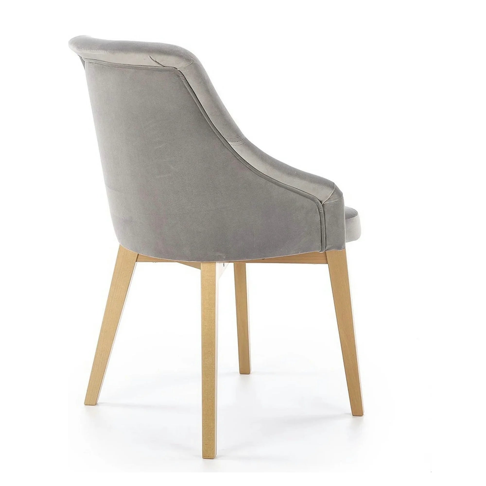 Scaun TOLEDO 2, gri/stejar, lemn de fag, 57x56x86 cm