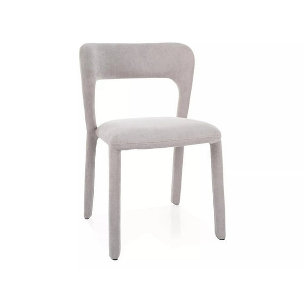 Scaun VICO, gri deschis - Wind 84, stofa clasica, 49x56x77 cm