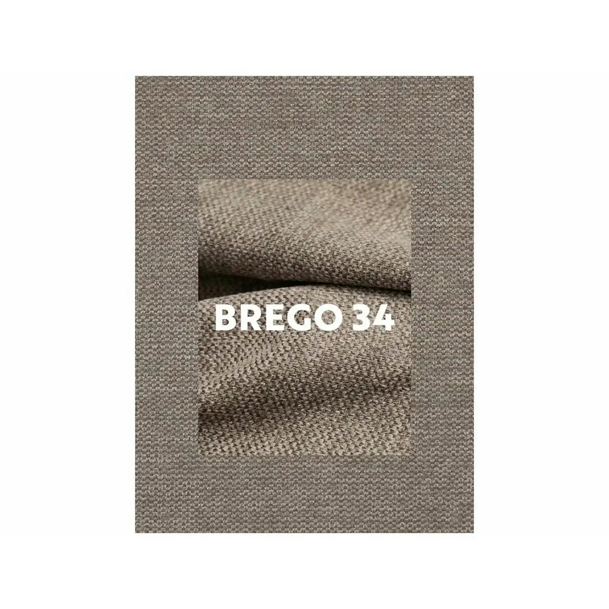 Scaun VINTO, bej - Brego 34, stofa clasica/metal, 57x45x85 cm