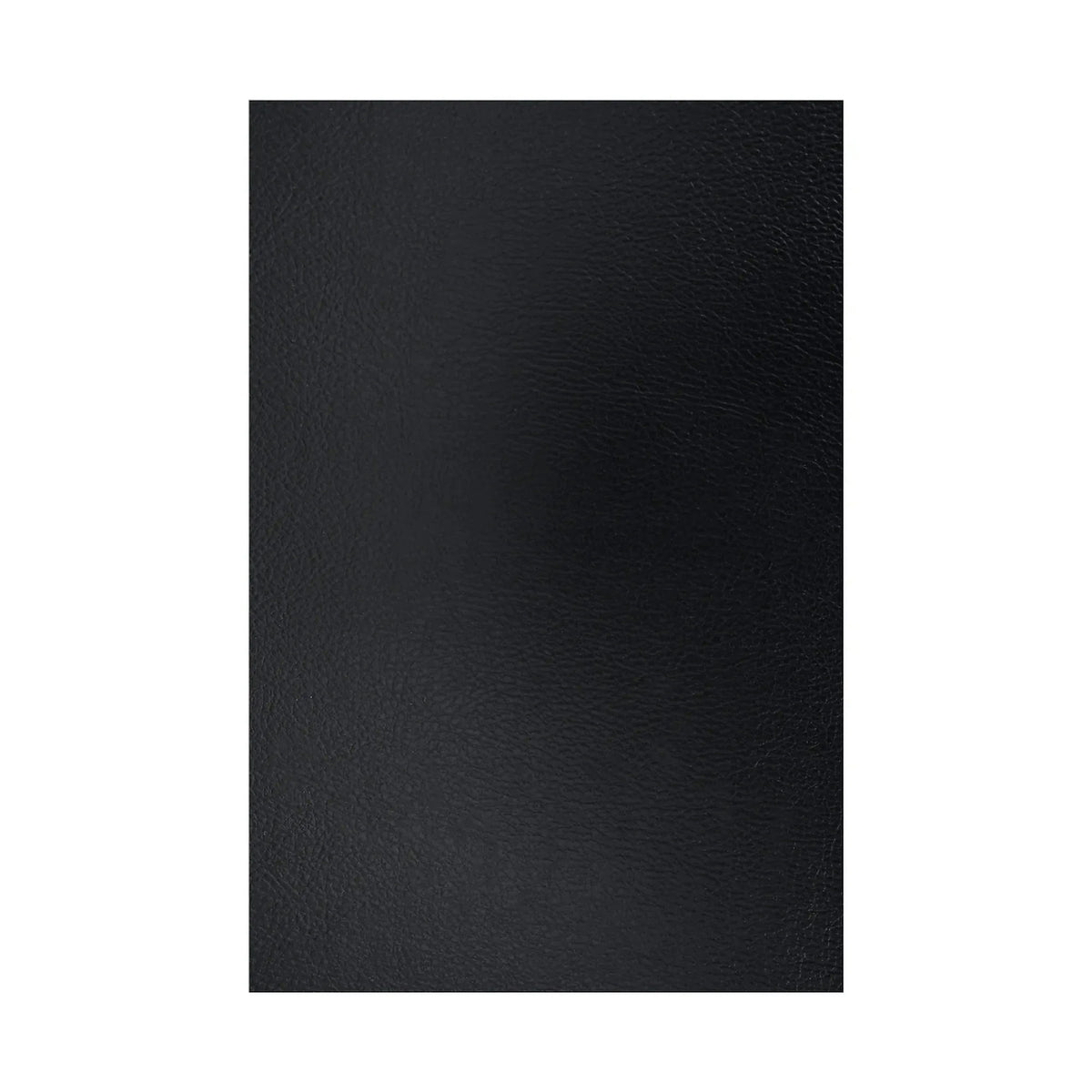 Scaun ZEKI, negru, piele ecologica/metal, 45x58x82 cm
