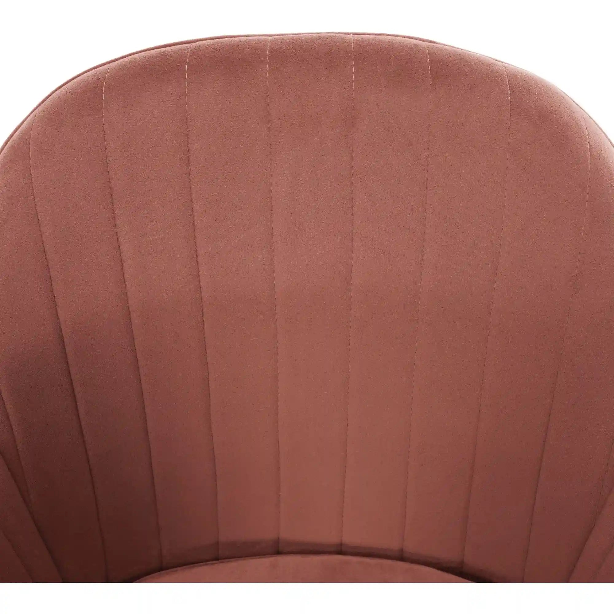 Scaun ZIRKON, roz/negru, stofa catifelata/metal, 56x55x82 cm