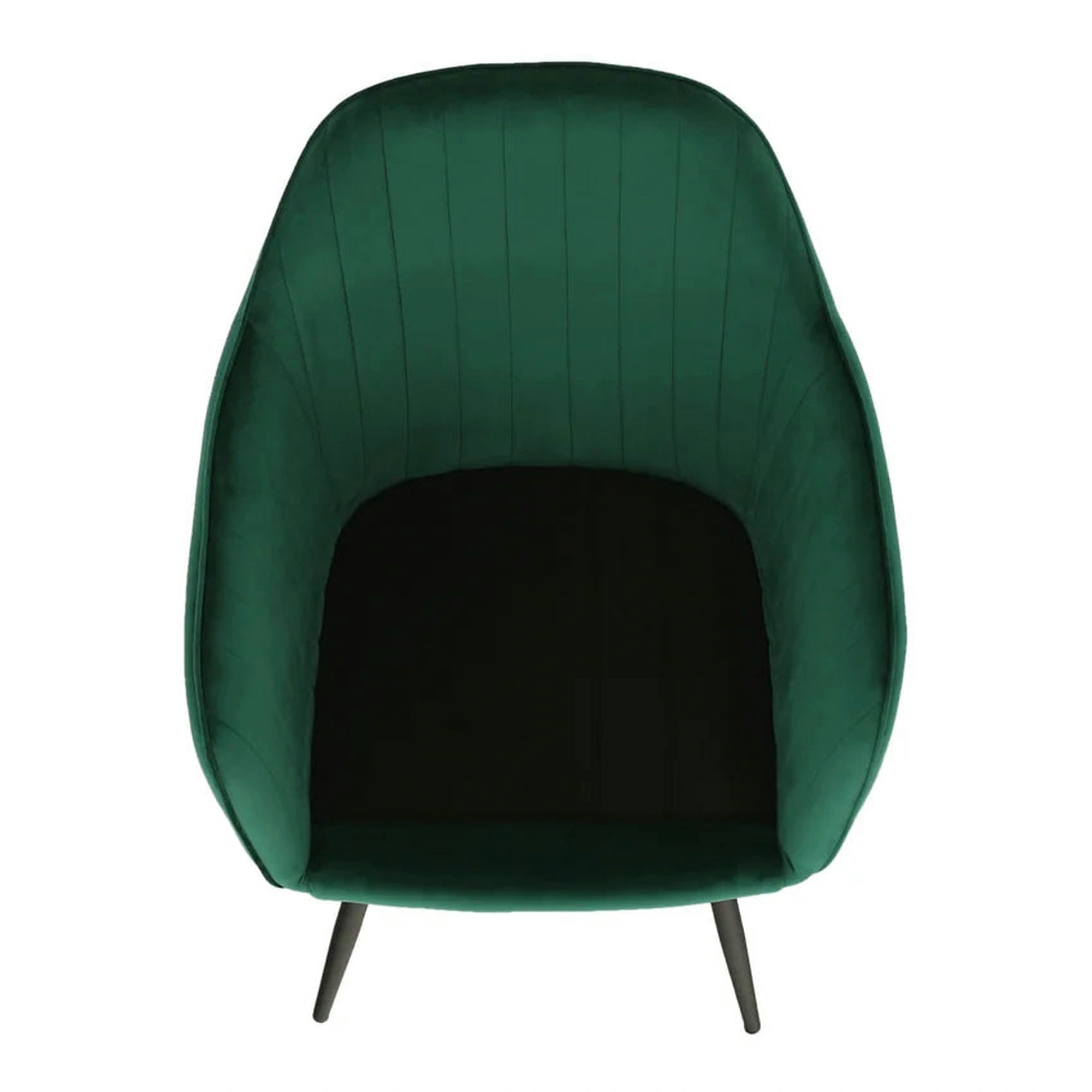 Scaun ZIRKON, verde smarald/negru, catifea/metal, 56x55x82 cm