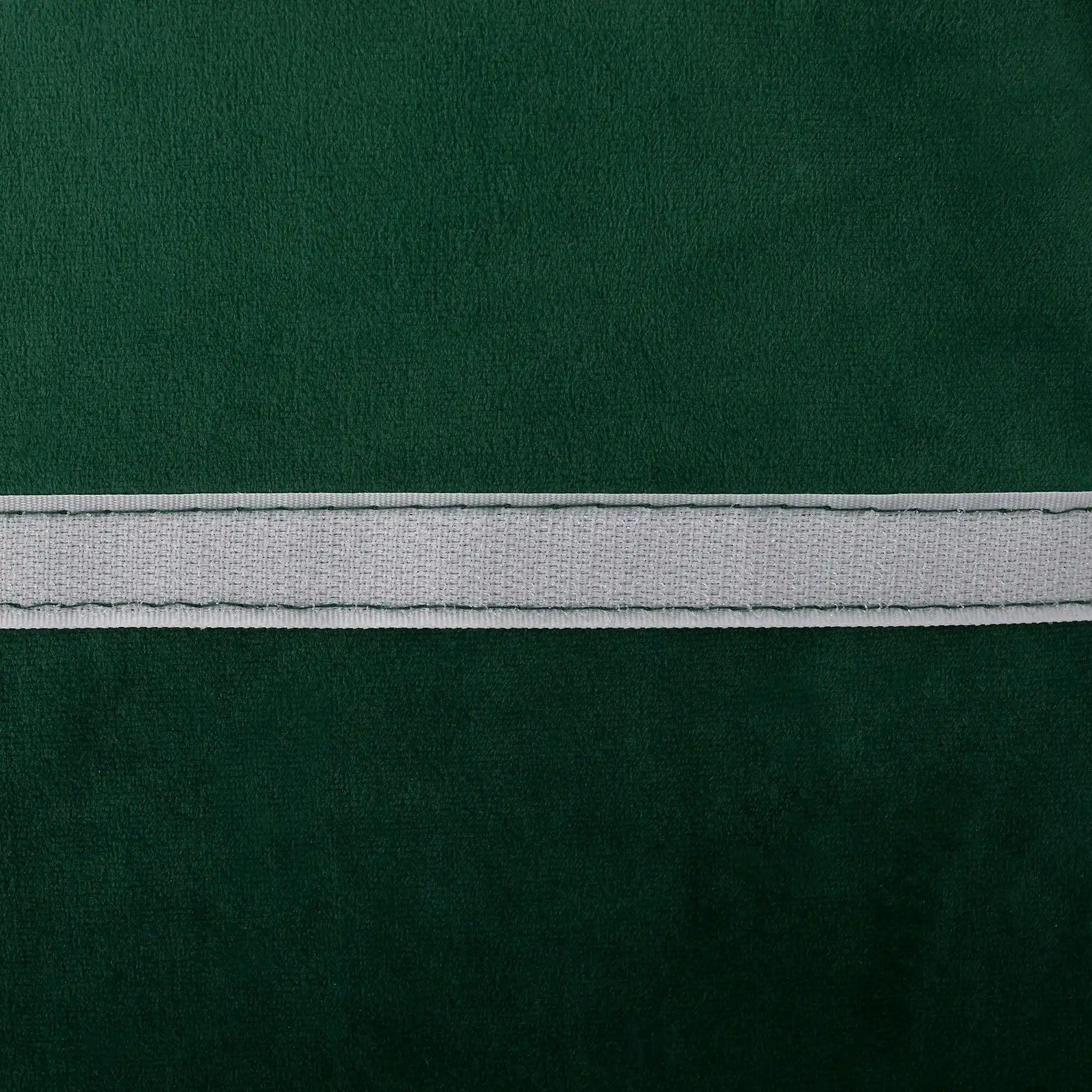 Scaun ZIRKON, verde smarald/negru, catifea/metal, 56x55x82 cm