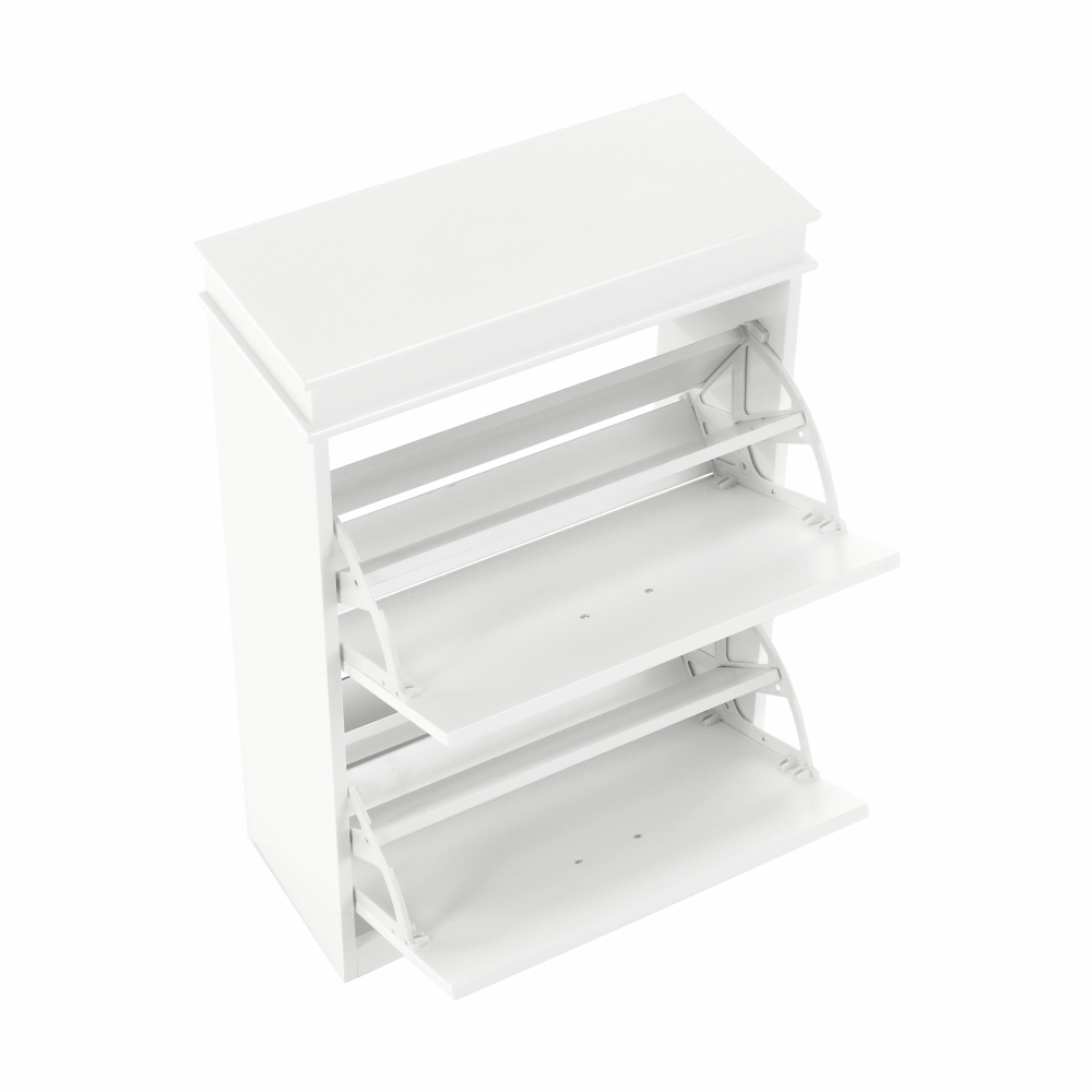 Pantofar SEBER TYP 1, alb, PAL, 54x24x83 cm