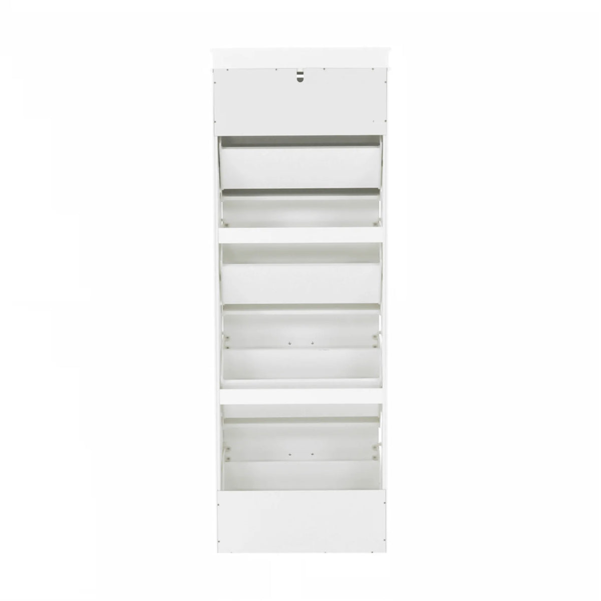 Pantofar SEBER TYP 3, alb, PAL, 54x24x152 cm