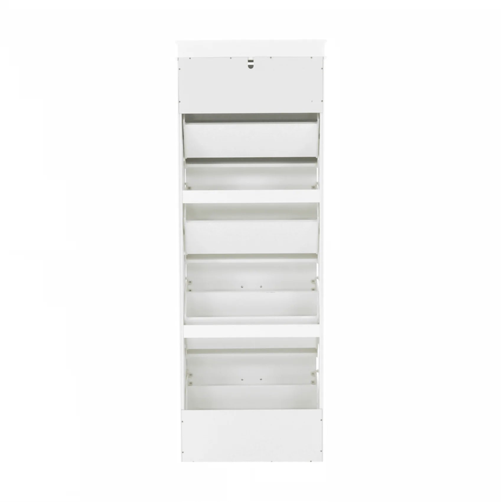 Pantofar SEBER TYP 3, alb, PAL, 54x24x152 cm