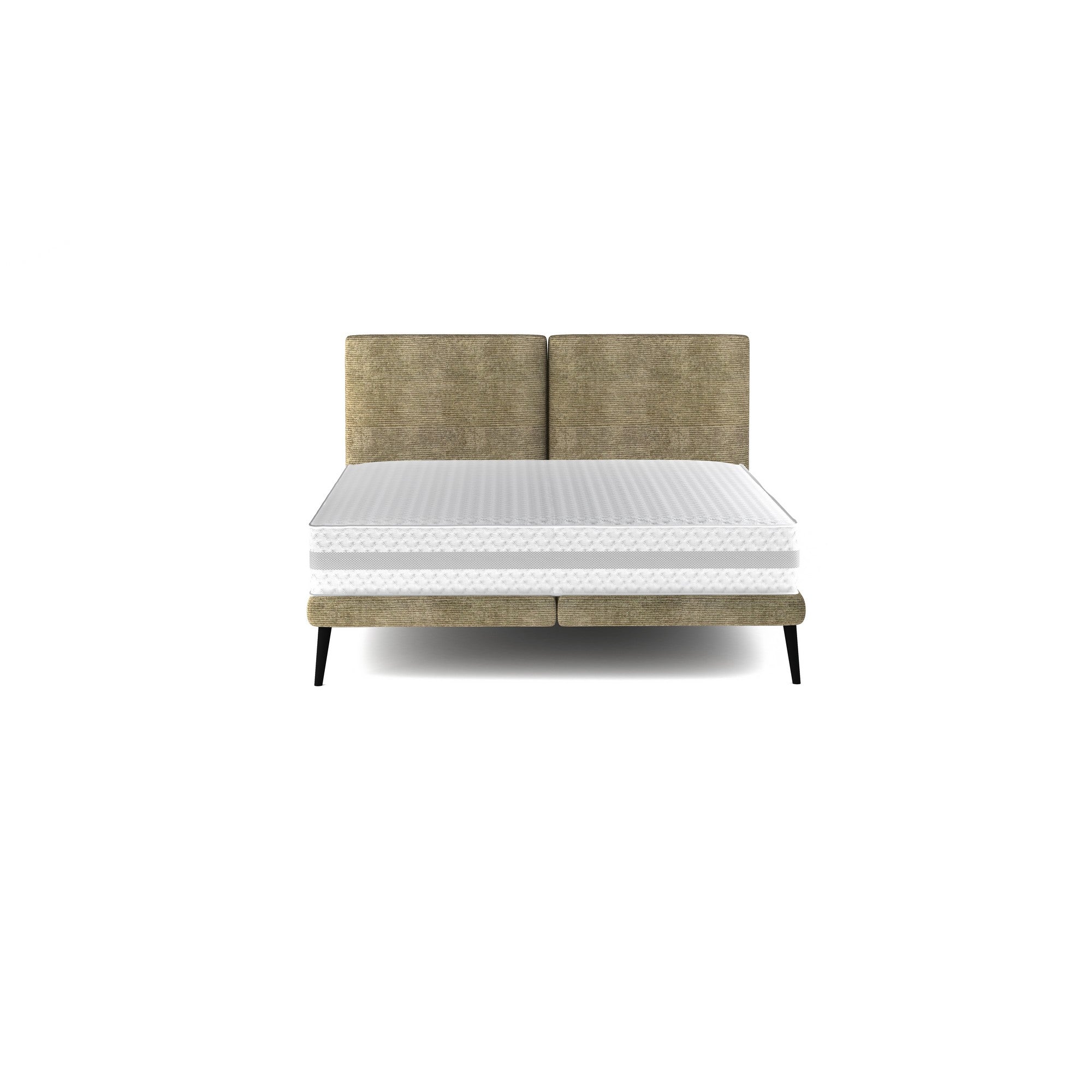 Pat SELENE 180x200, personalizabil materiale Gama Premium, cu suport saltea