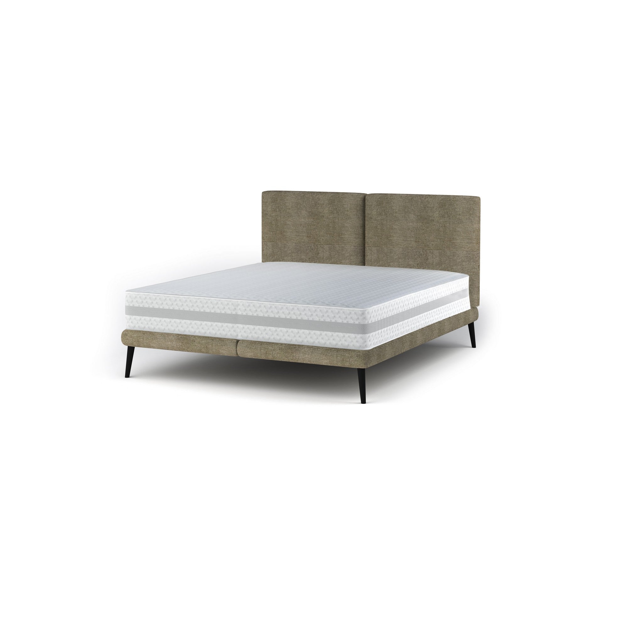 Pat SELENE 180x200, personalizabil materiale Gama Premium, cu suport saltea