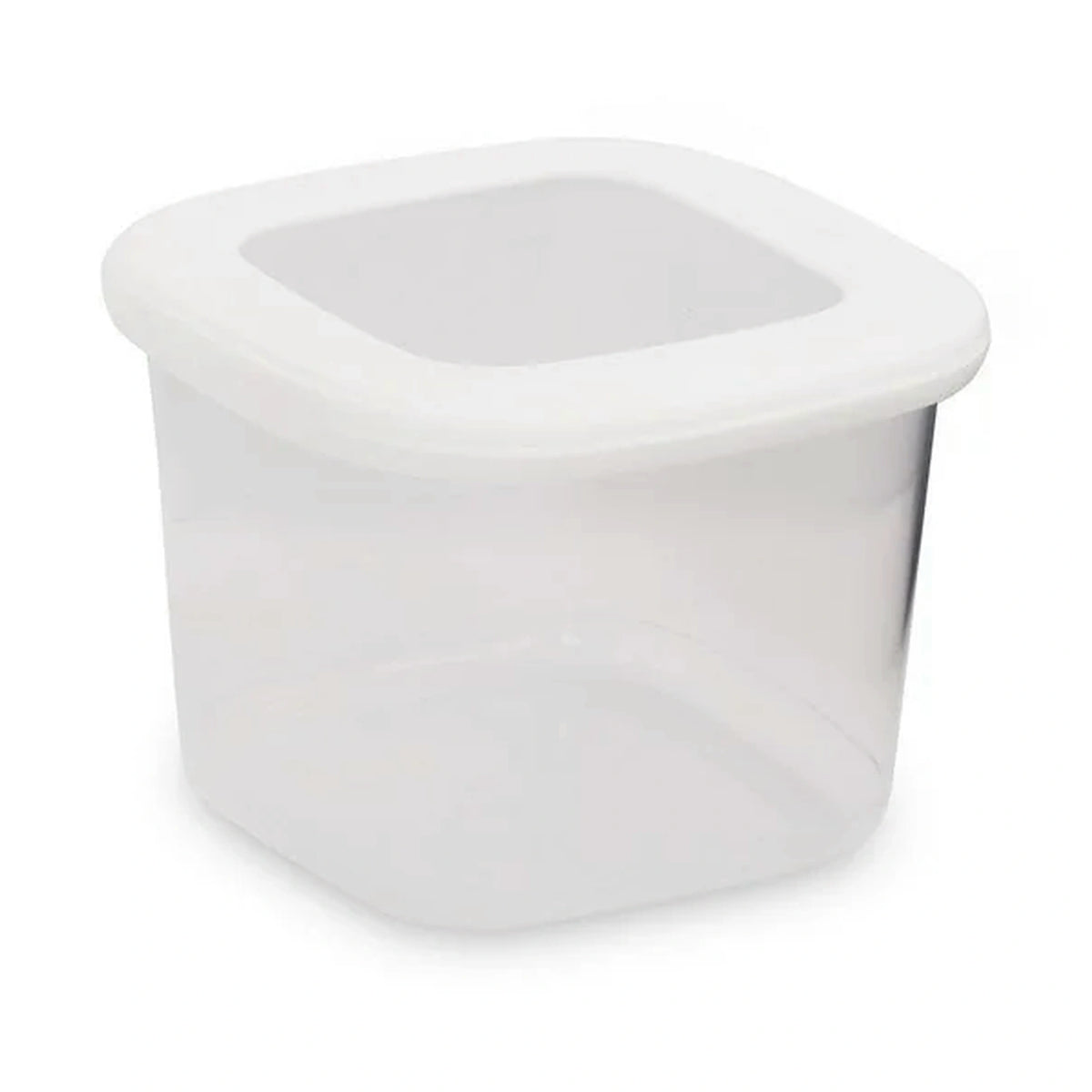 Set 18 cutii depozitare BNMPOLYWS18-51217, alb, plastic