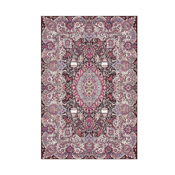 Set 2 covorase baie KT436 V2, forma dreptunghiulara, poliester, multicolor