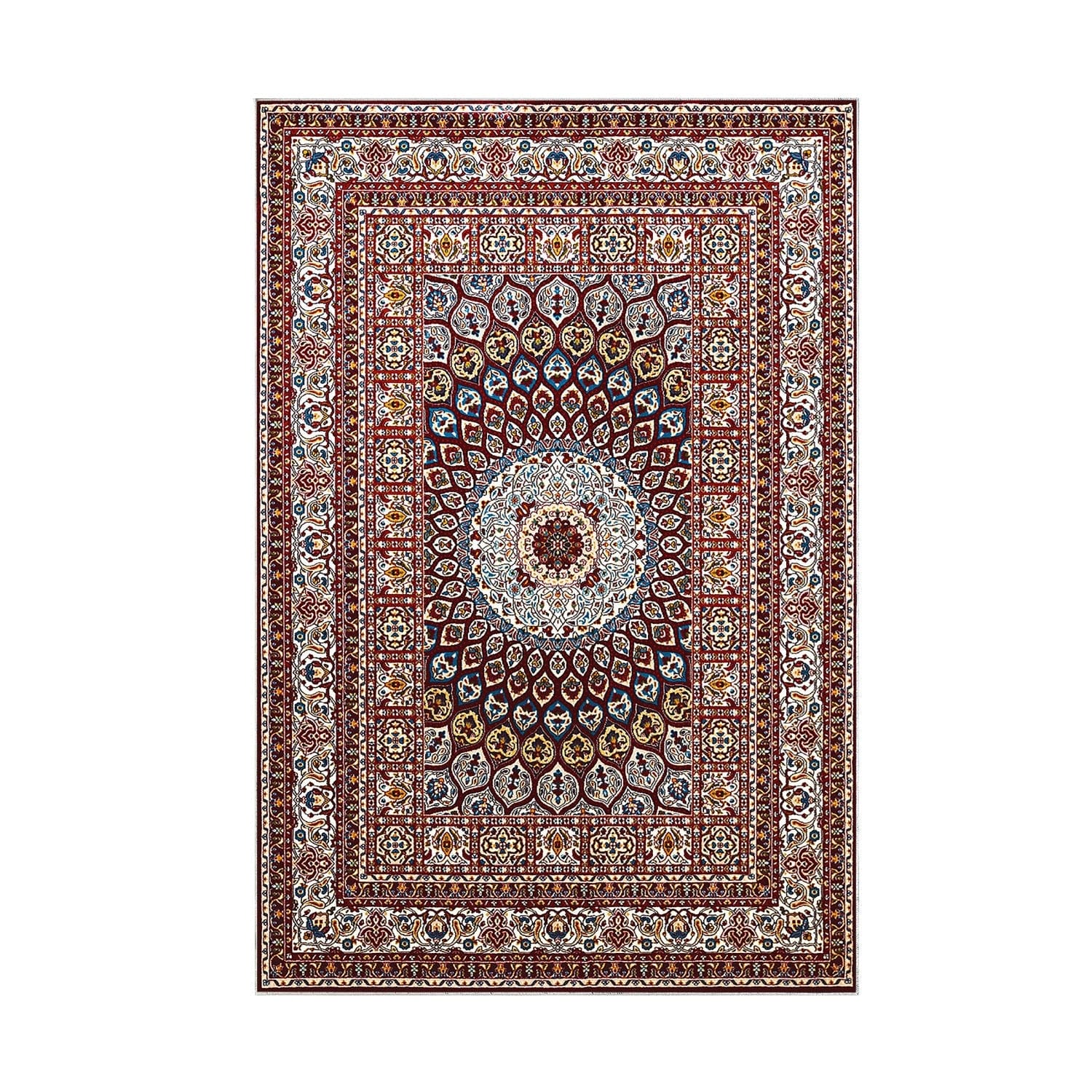 Set 2 covorase baie KT447, forma dreptunghiulara, poliester, multicolor