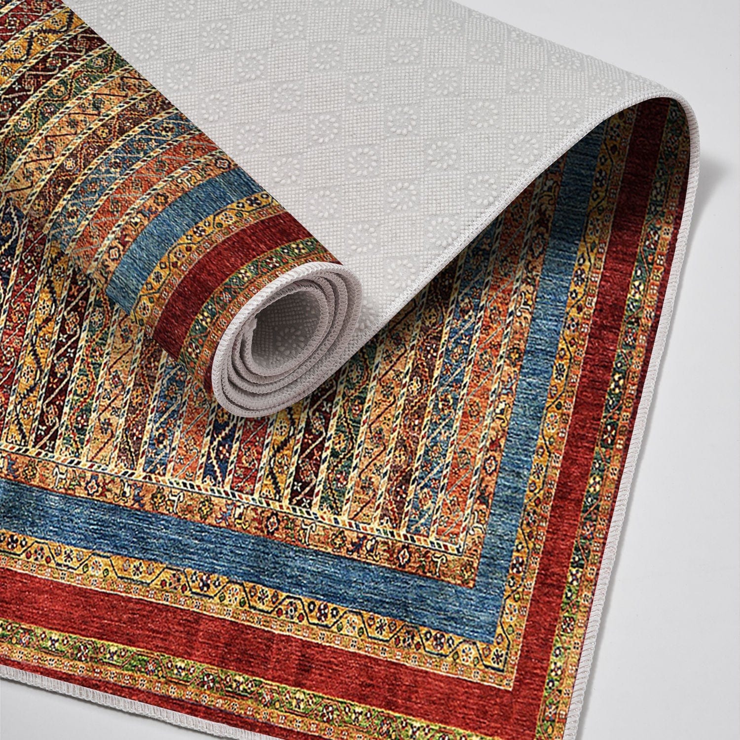 Set 2 covorase baie KT456 , forma dreptunghiulara, poliester, multicolor