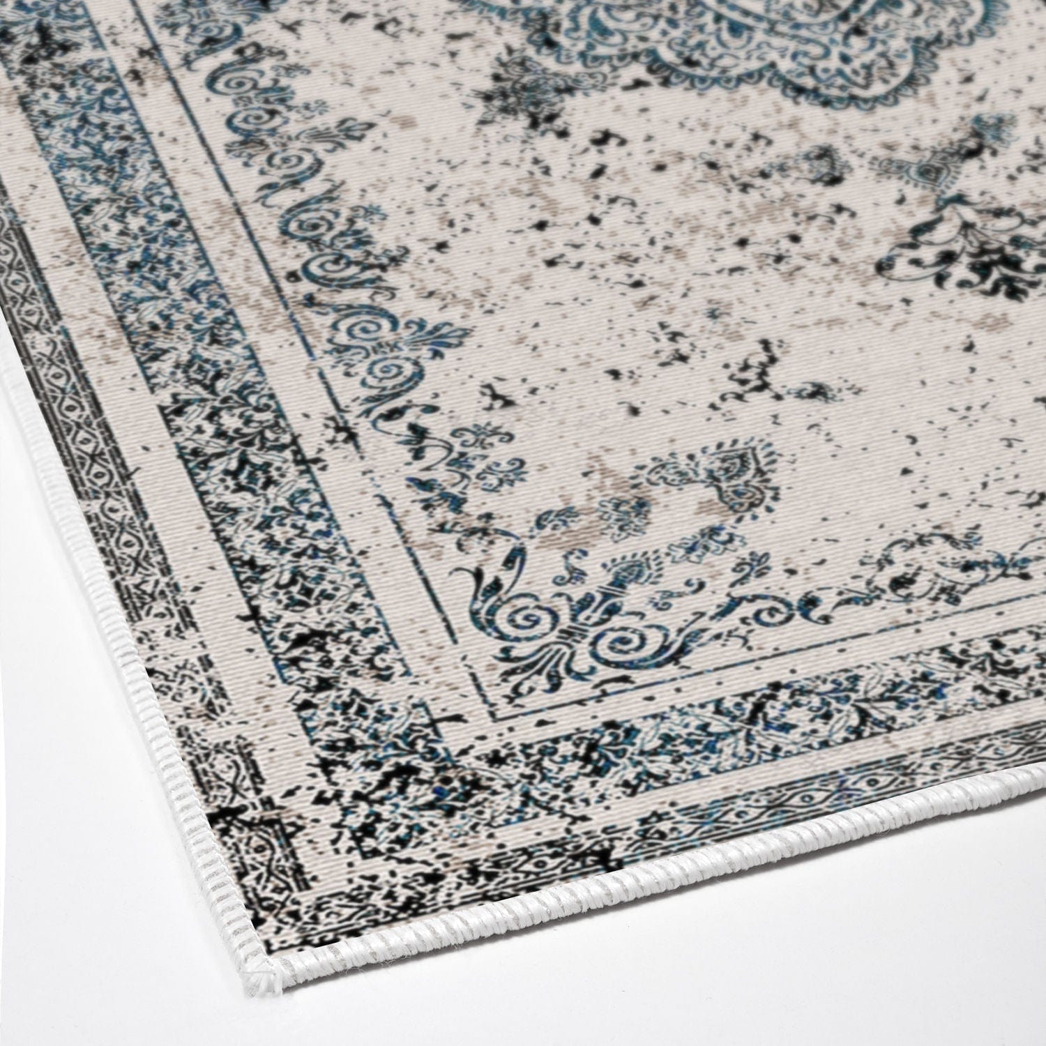 Set 2 covorase baie KT467 V2, forma dreptunghiulara, poliester, multicolor